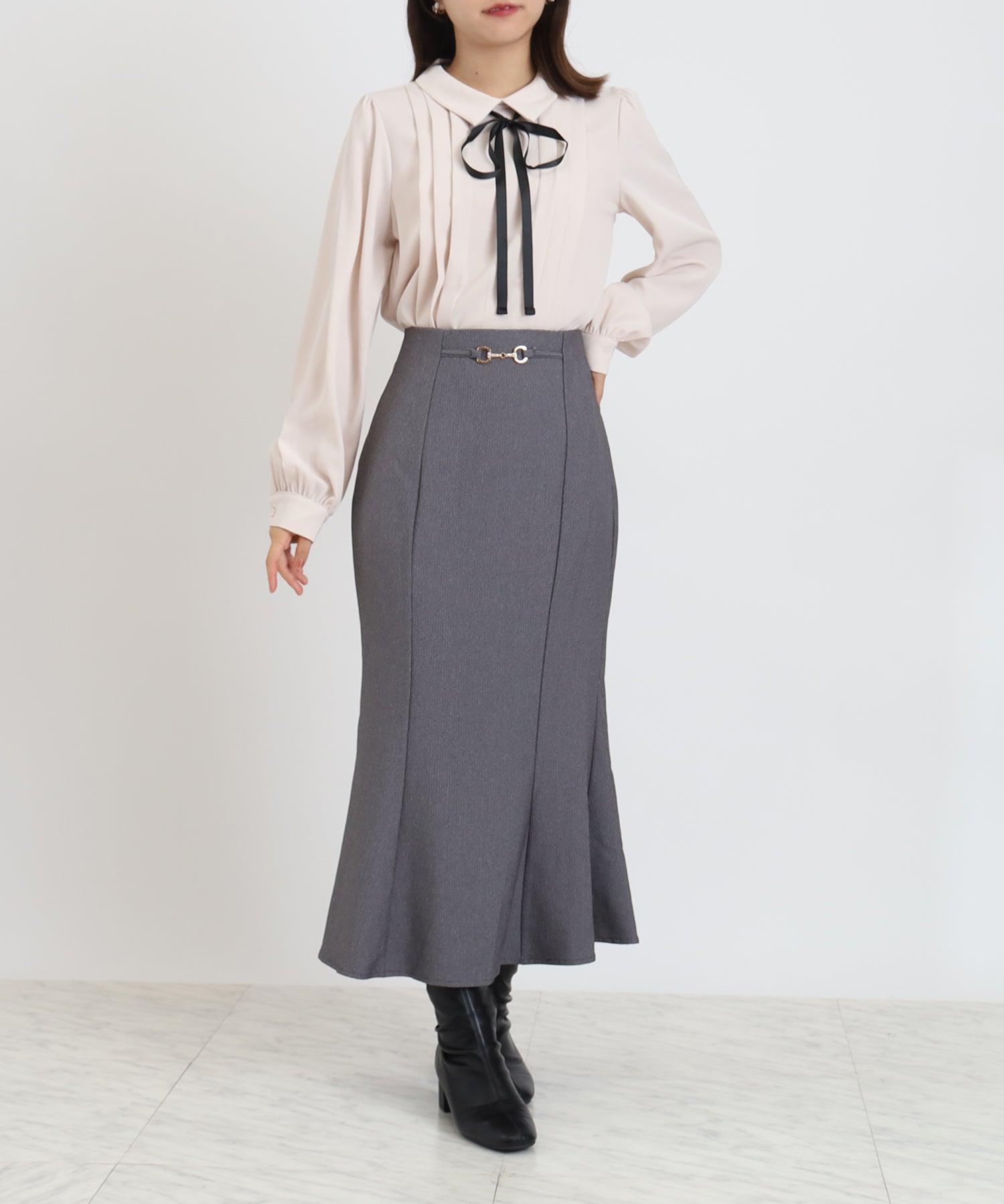 ブラック model:156 着用サイズ:M