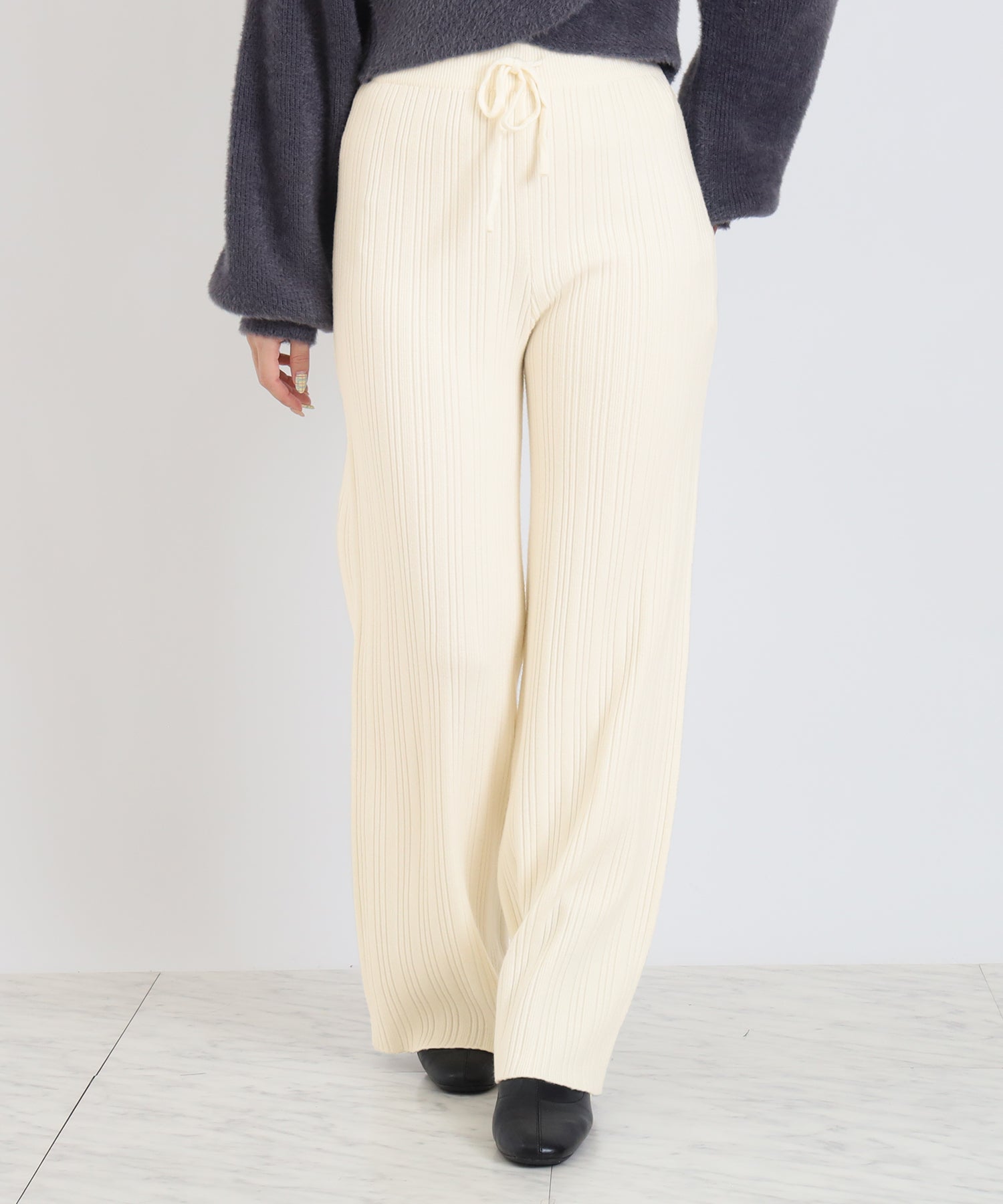 アイボリー model:160cm 着用サイズ:M