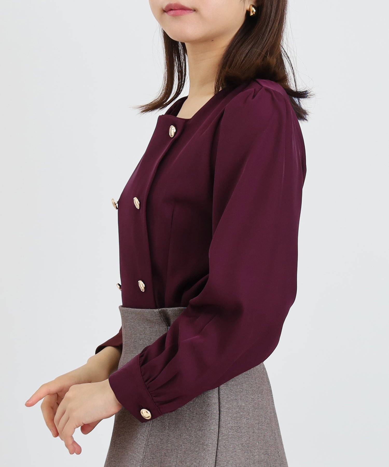 ワイン model:156cm 着用サイズ:S
