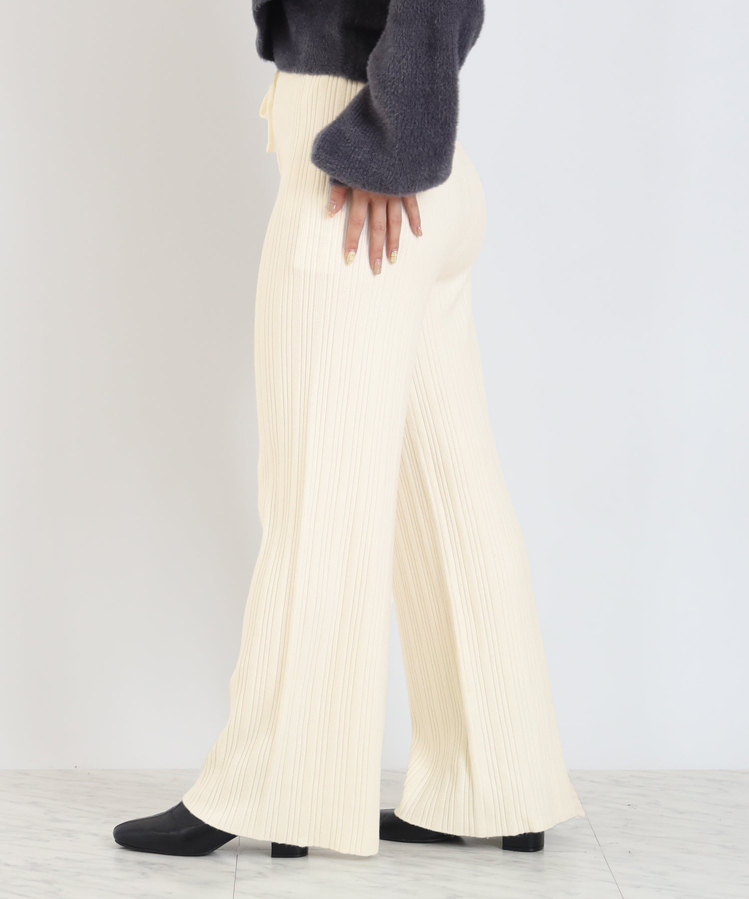 アイボリー model:160cm 着用サイズ:M