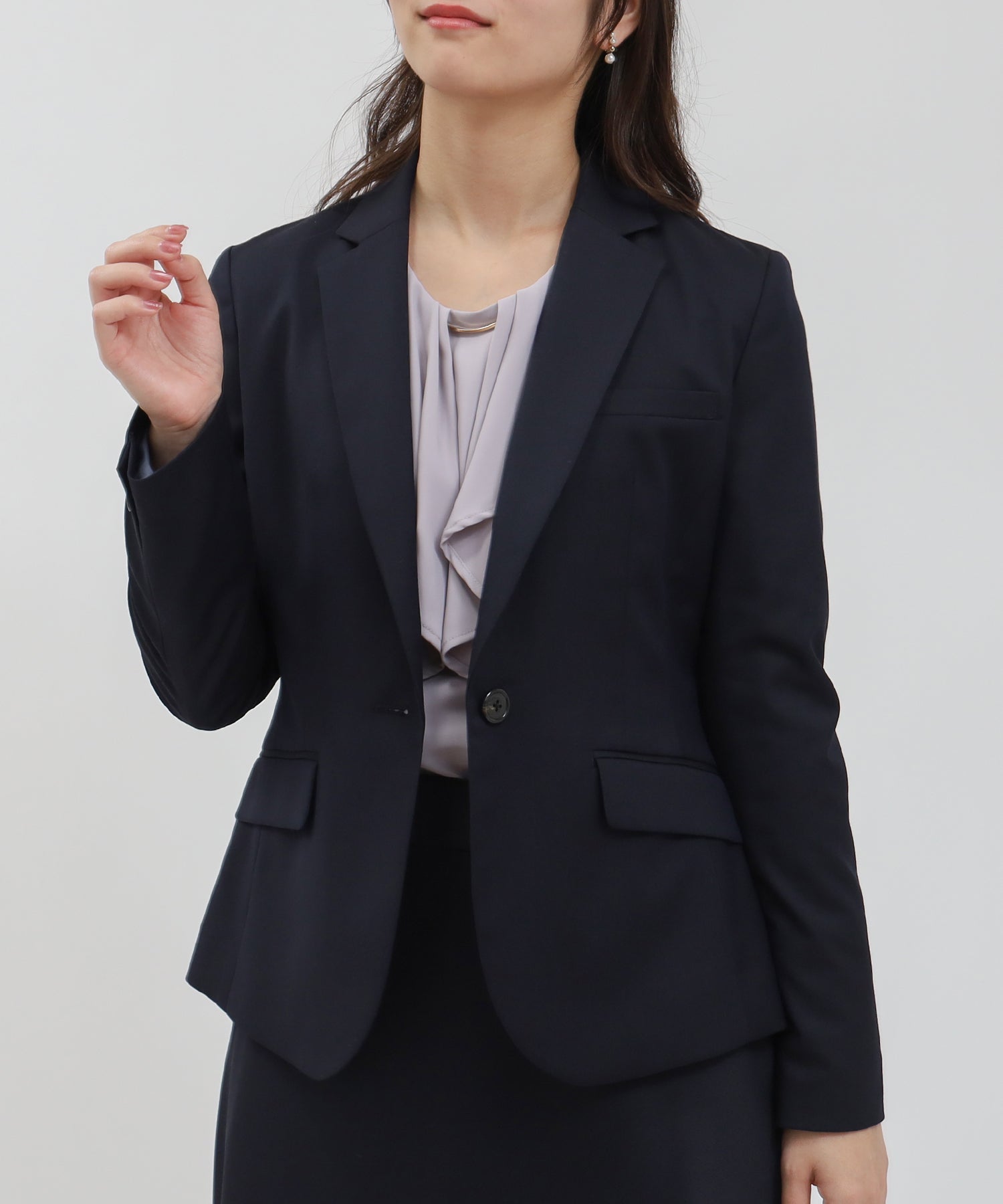 ネイビー model:160 着用サイズ:M