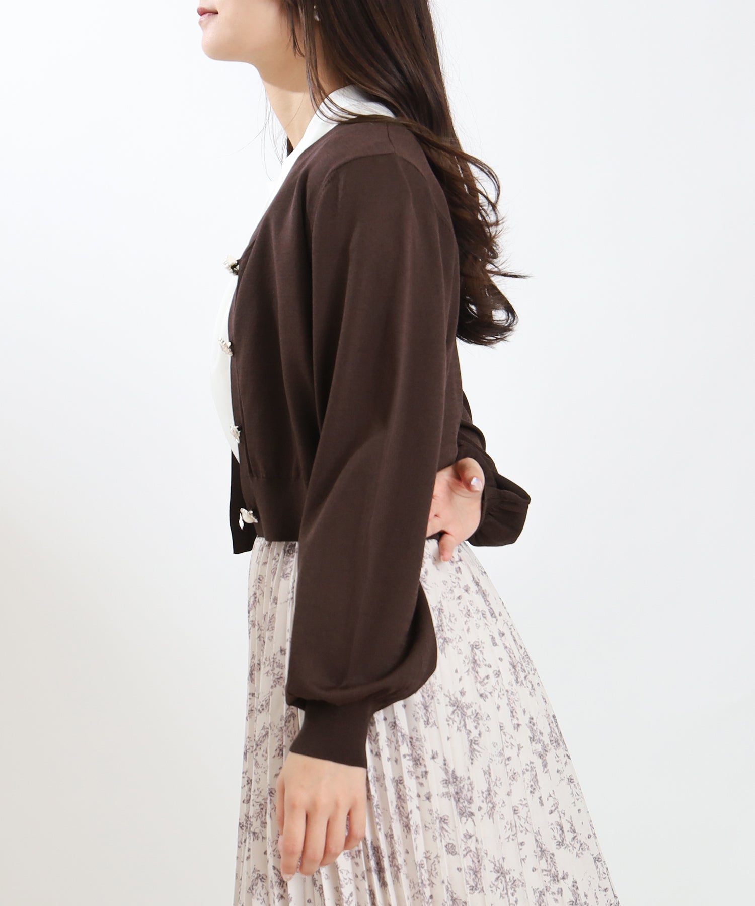 ブラウン model:160 着用サイズ:M