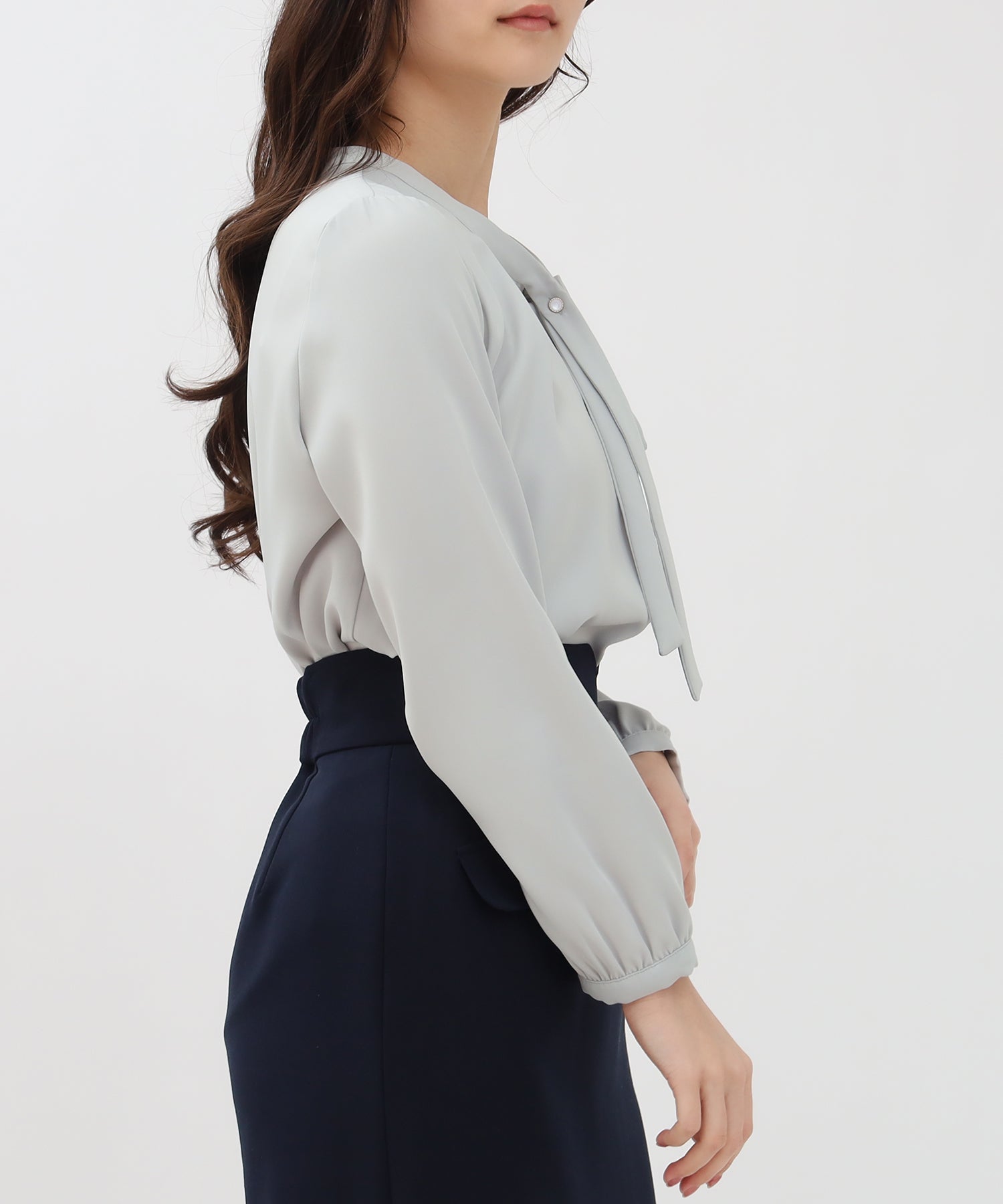 ライトグレー model:160 着用サイズ:M