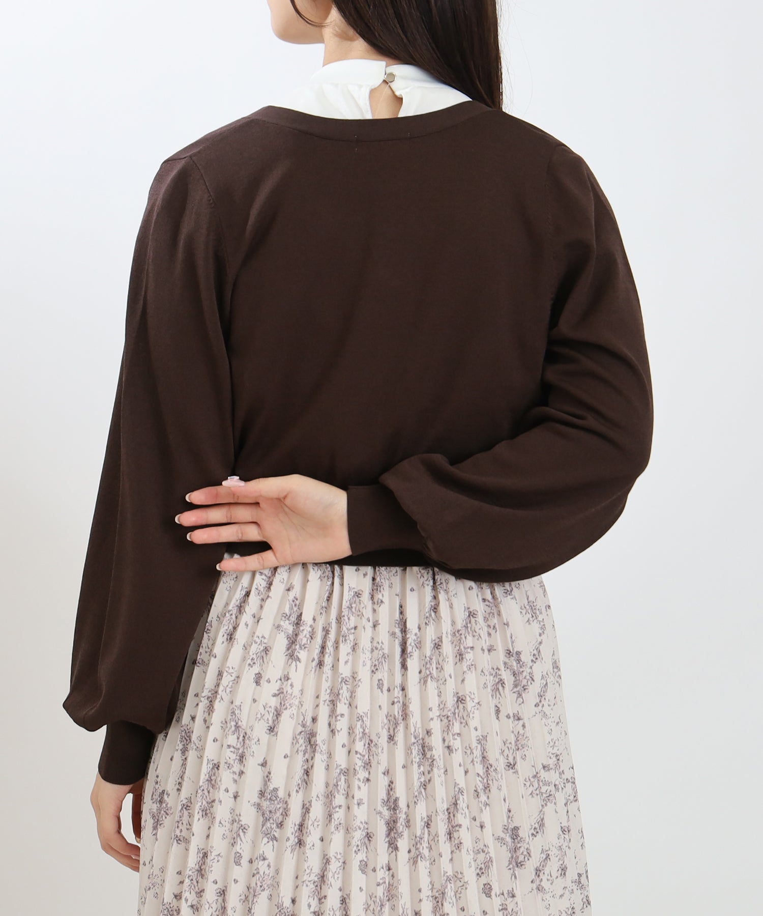 ブラウン model:160 着用サイズ:M