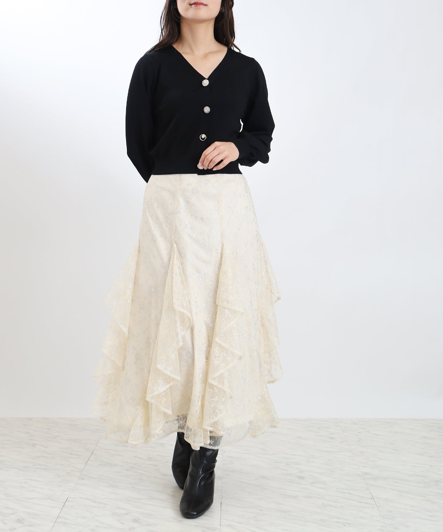 ブラック model:160 着用サイズ:M