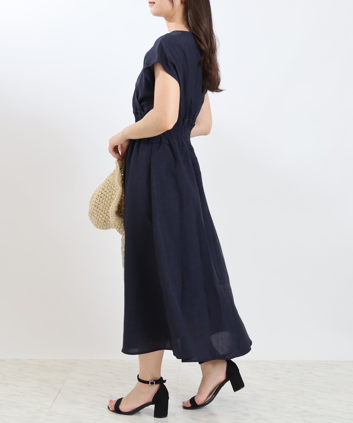 ネイビー model:160cm 着用サイズ:M