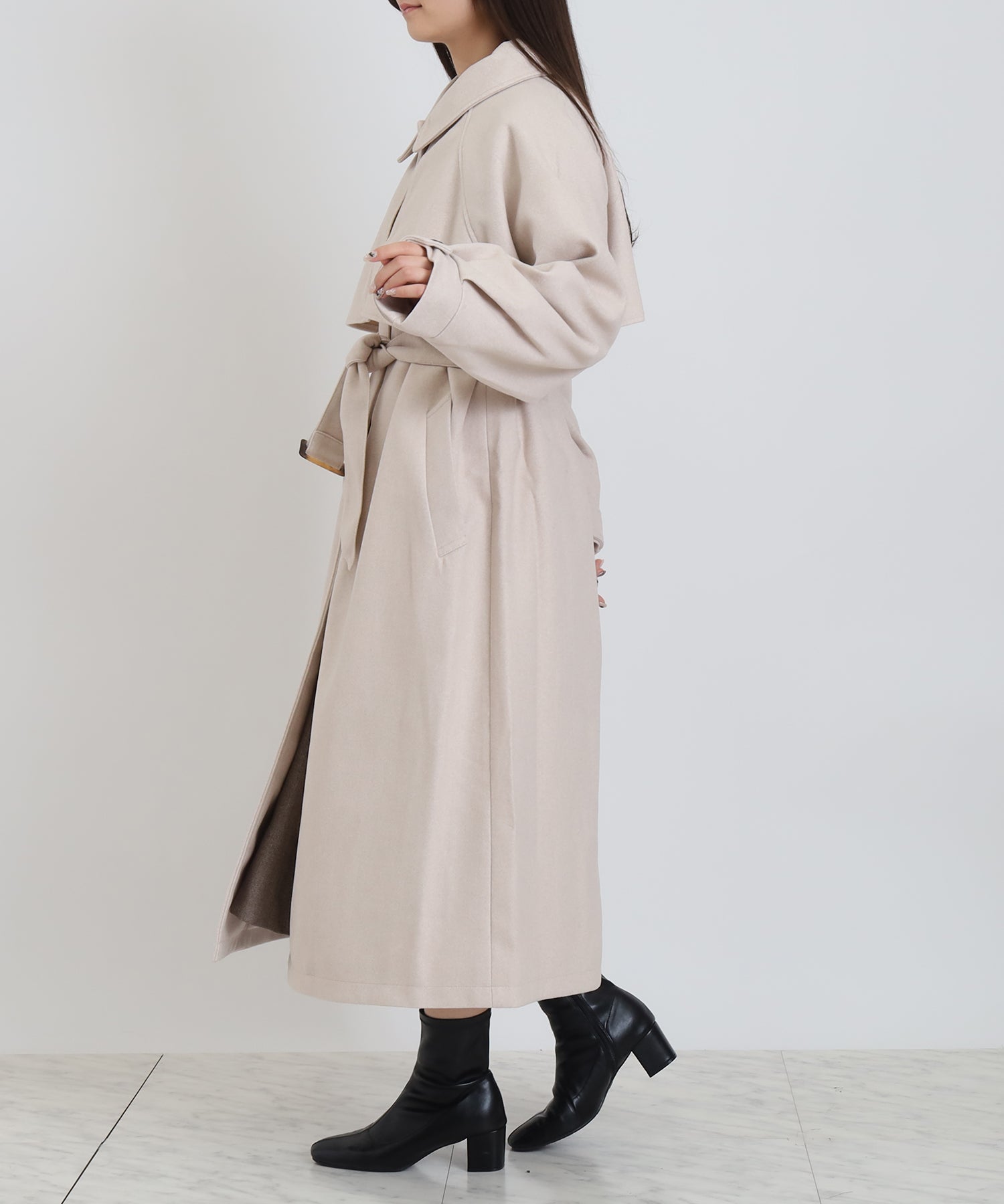 アイボリー model:160 着用サイズ:M