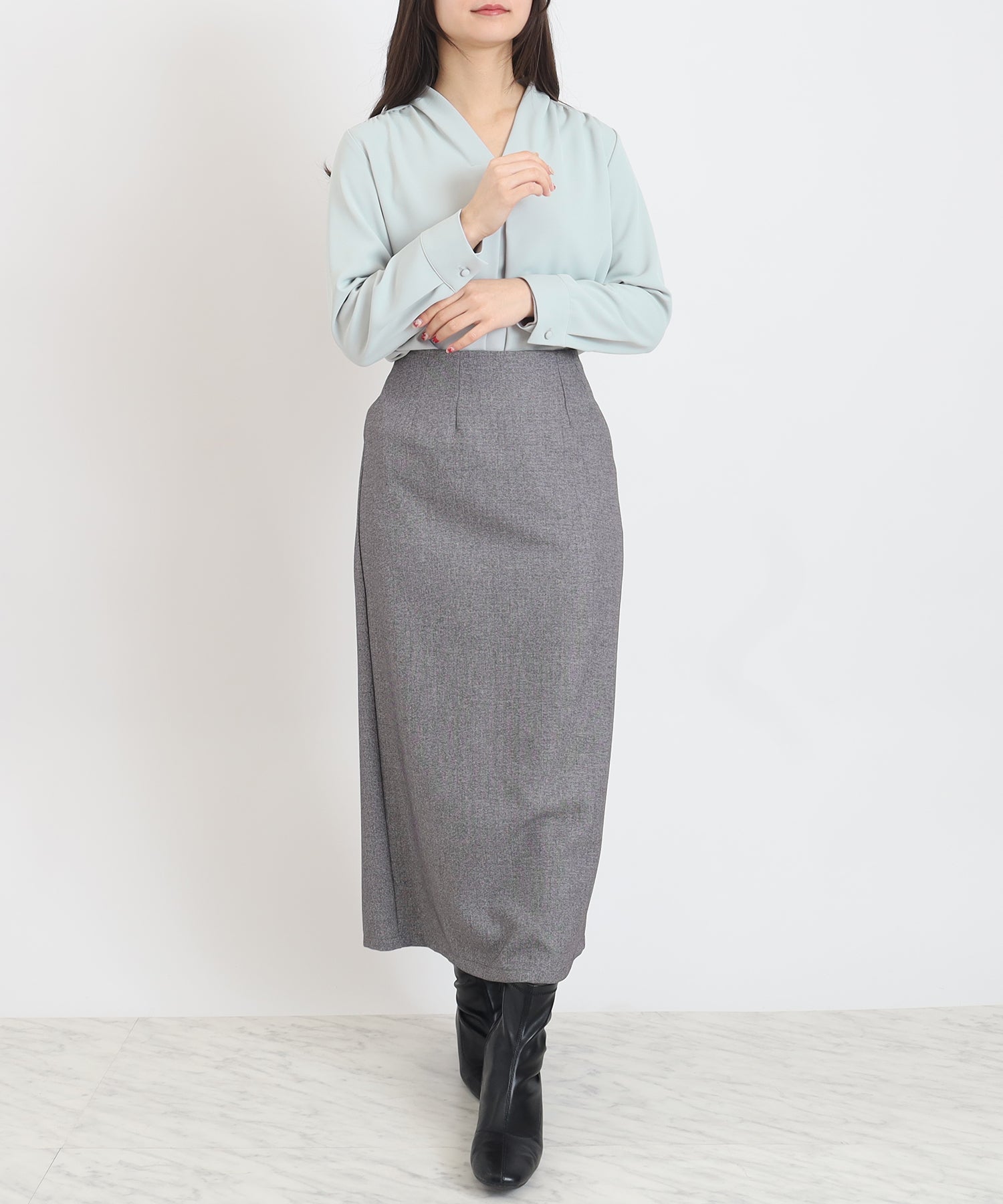 ミント model:160cm 着用サイズ:M