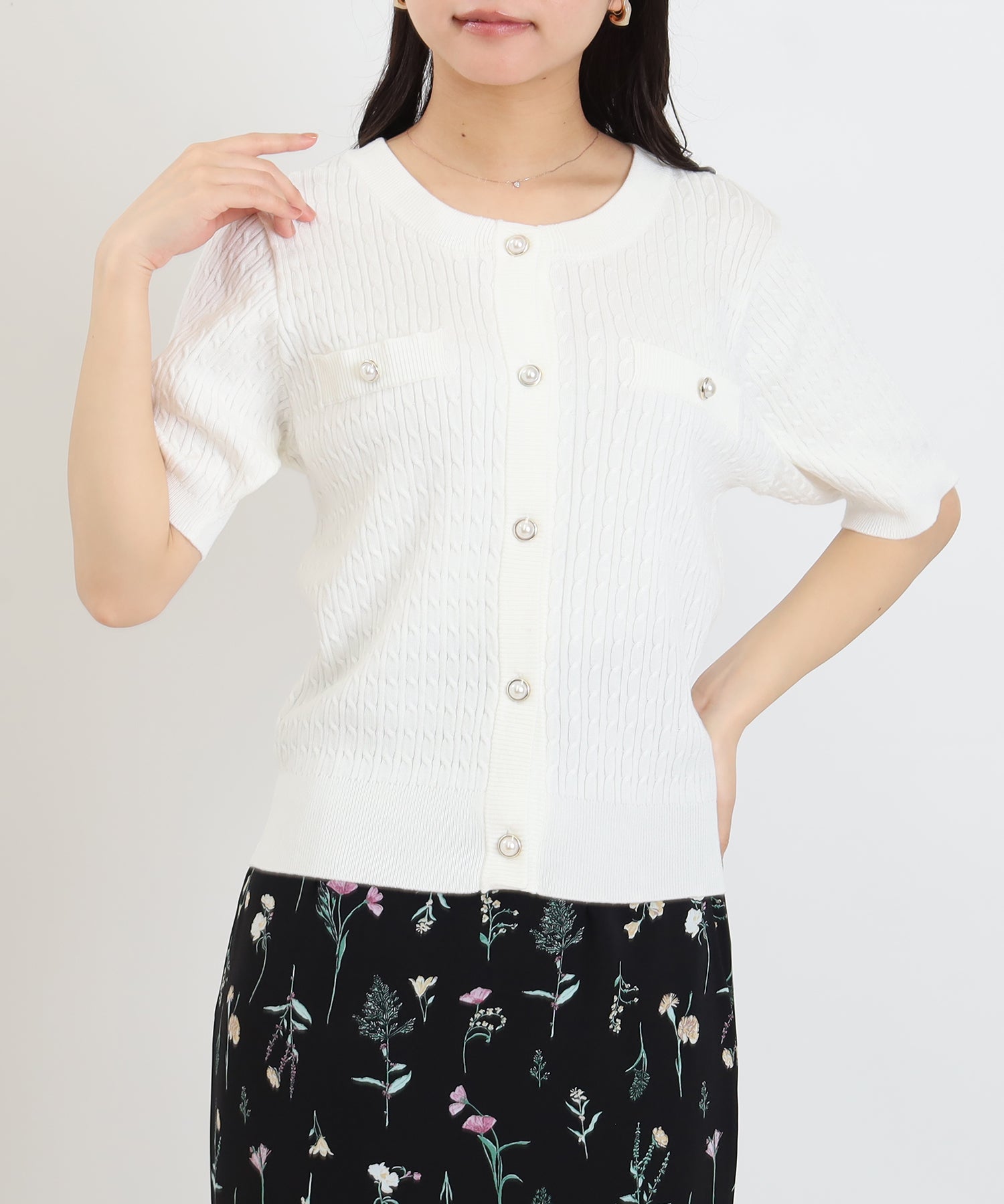 ホワイト model:156cm 着用サイズ:M