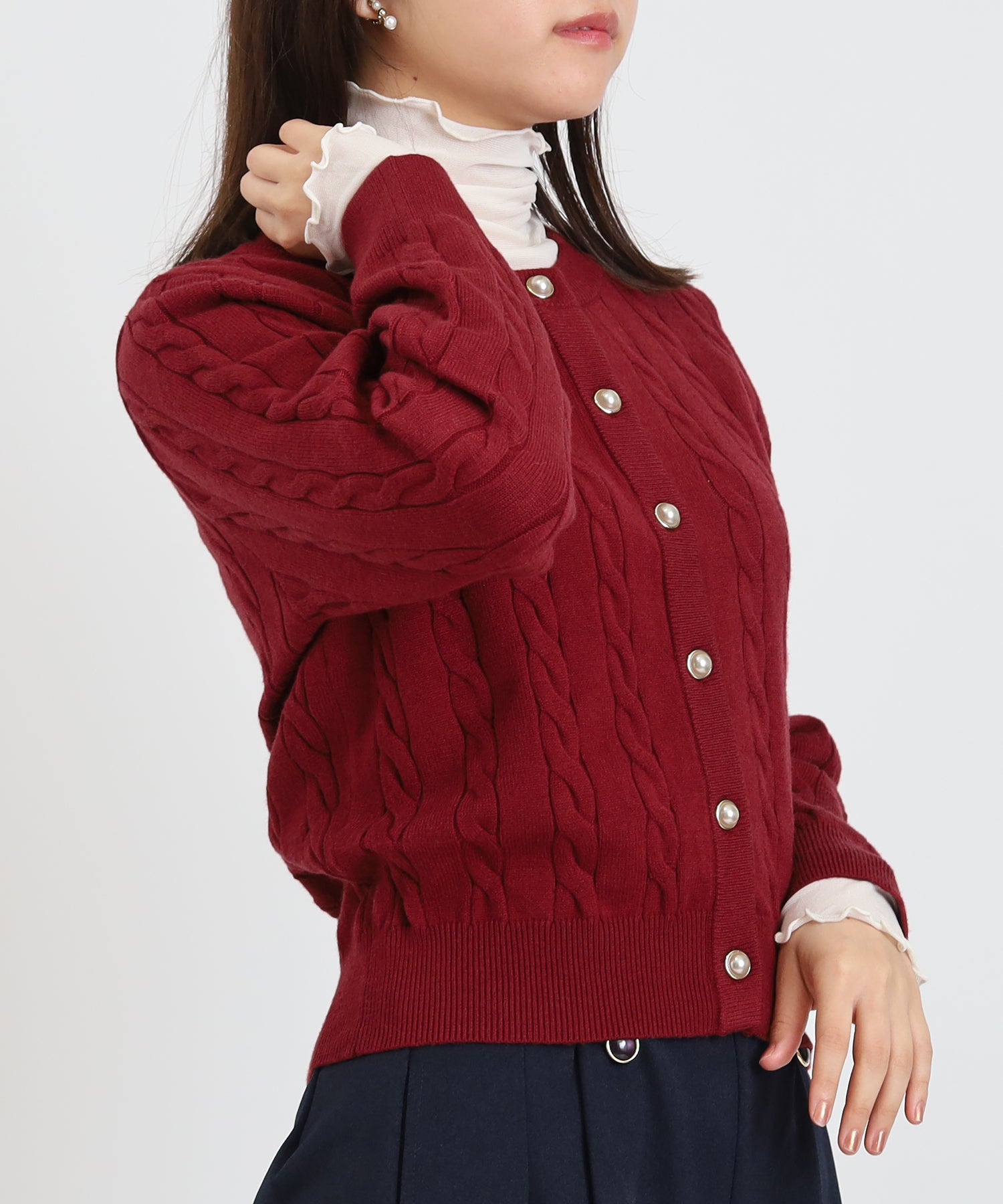 ワイン model:156cm 着用サイズ:M