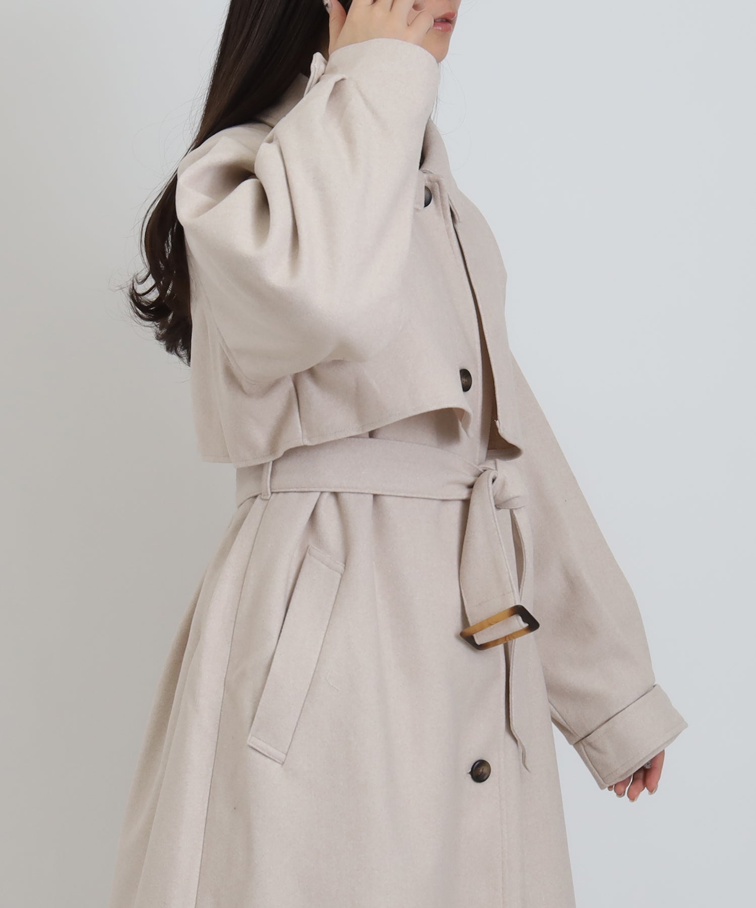 アイボリー model:160 着用サイズ:M