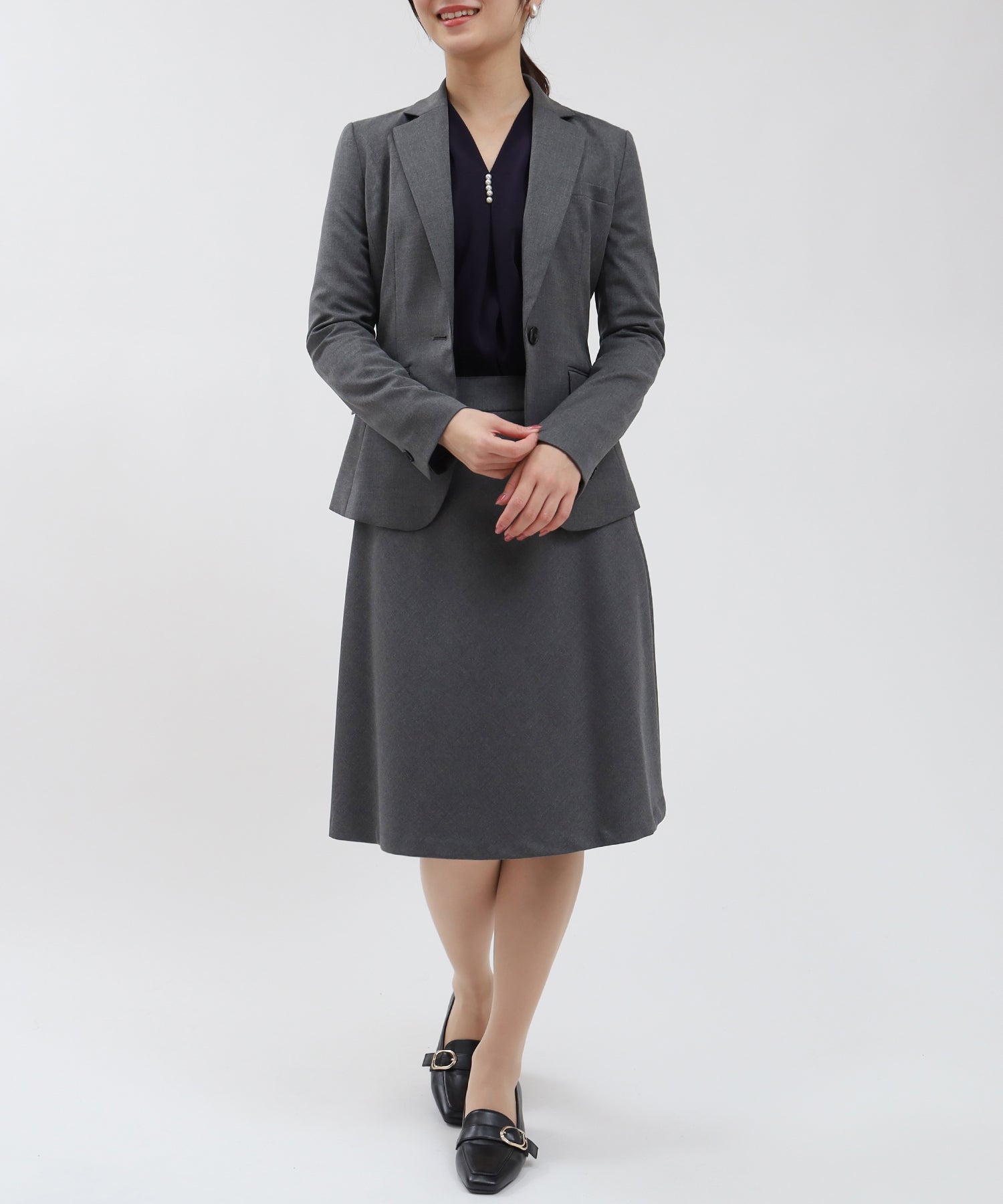 チャコール model;160 着用サイズ:M