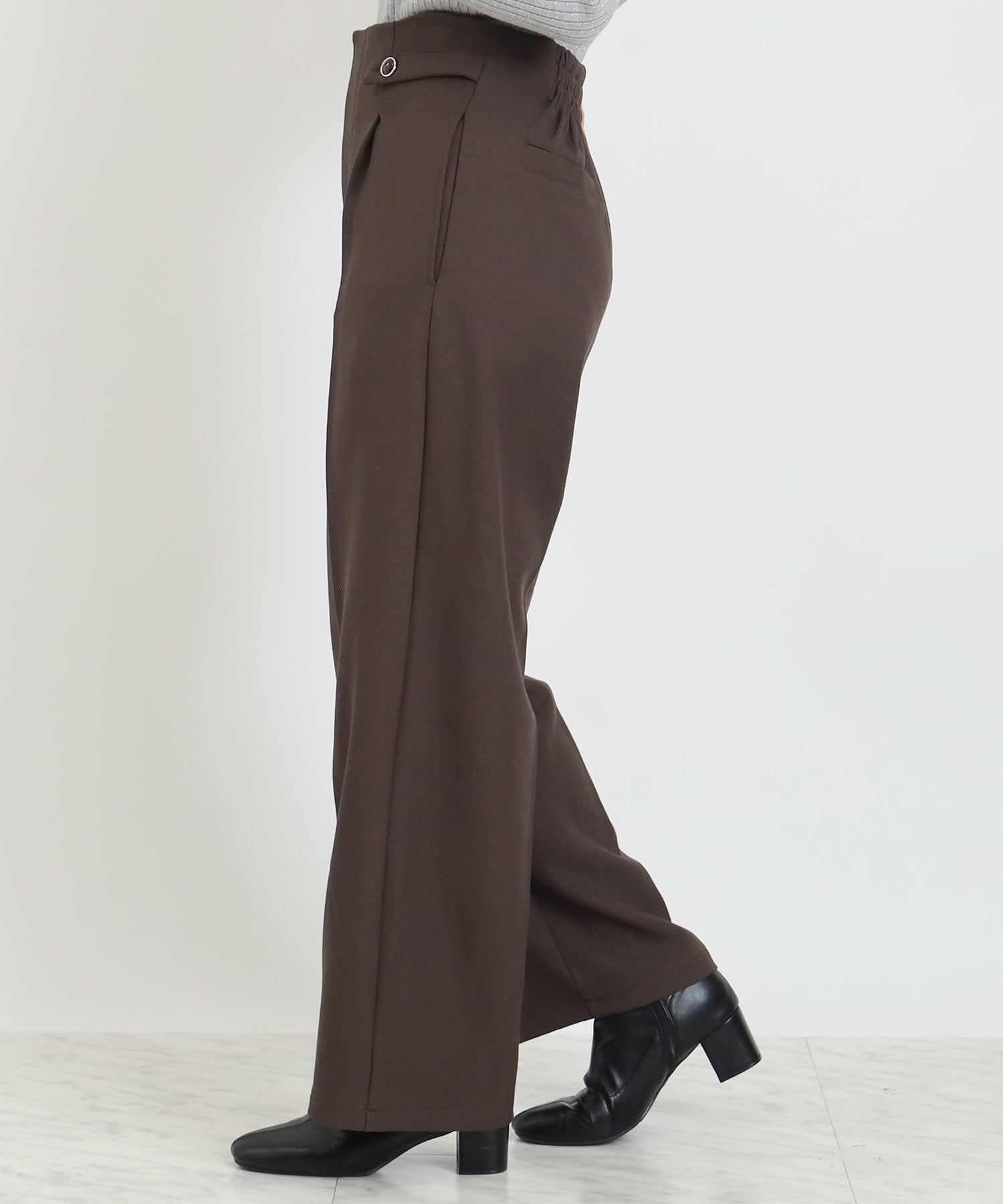 ブラウン model:160 着用サイズ:M