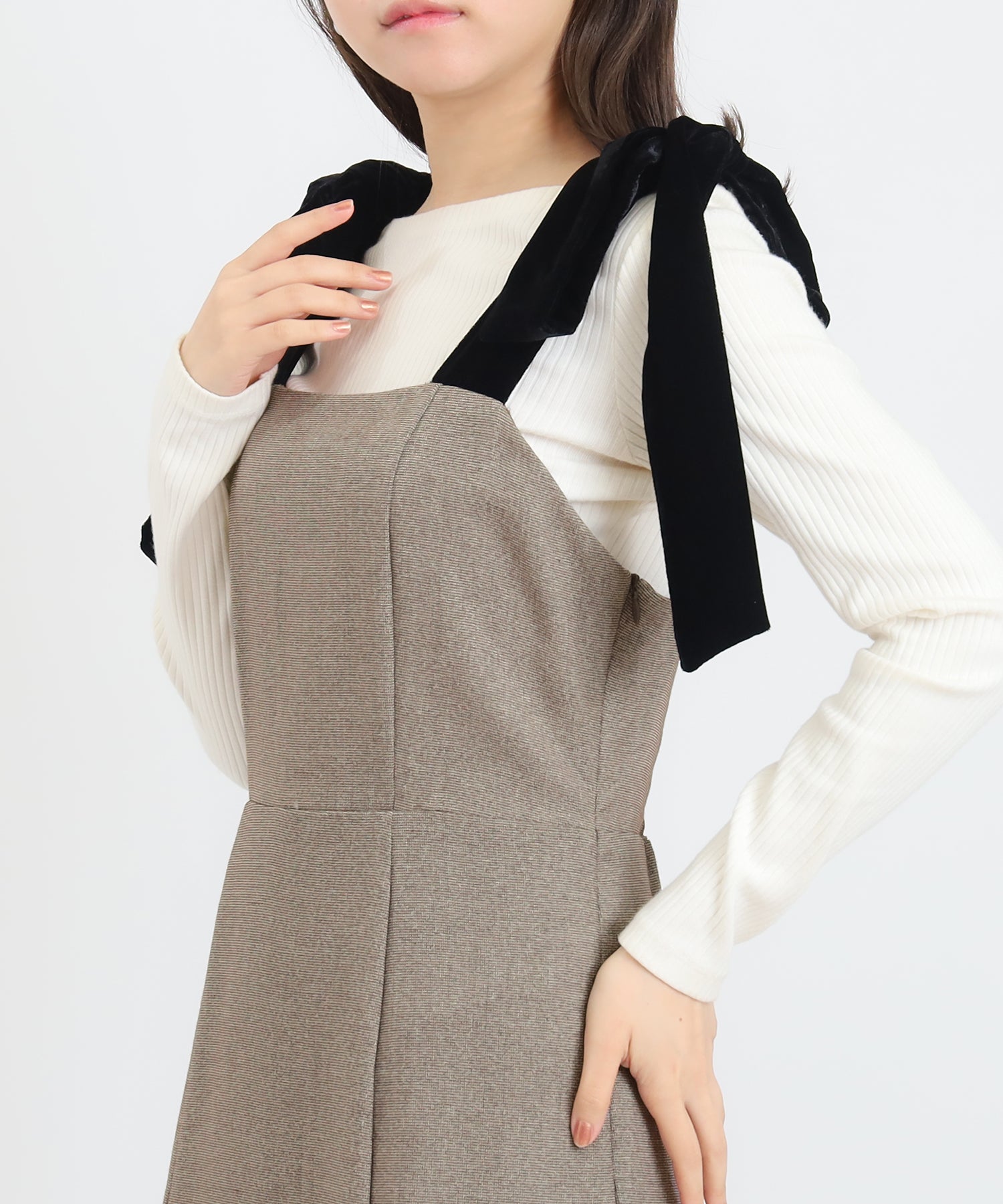 ブラウン model:156 着用サイズ:M