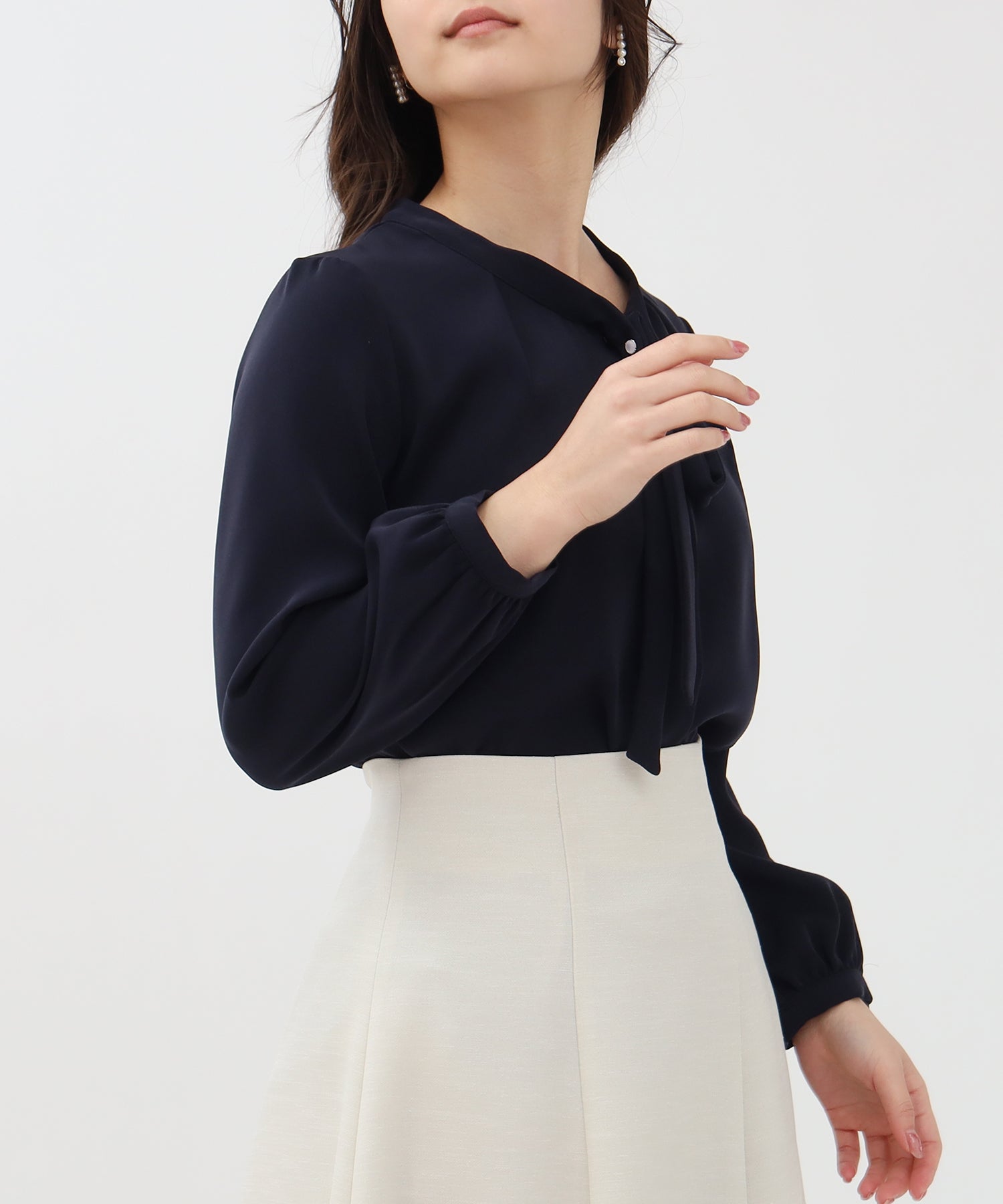 ネイビー model:160 着用サイズ:M