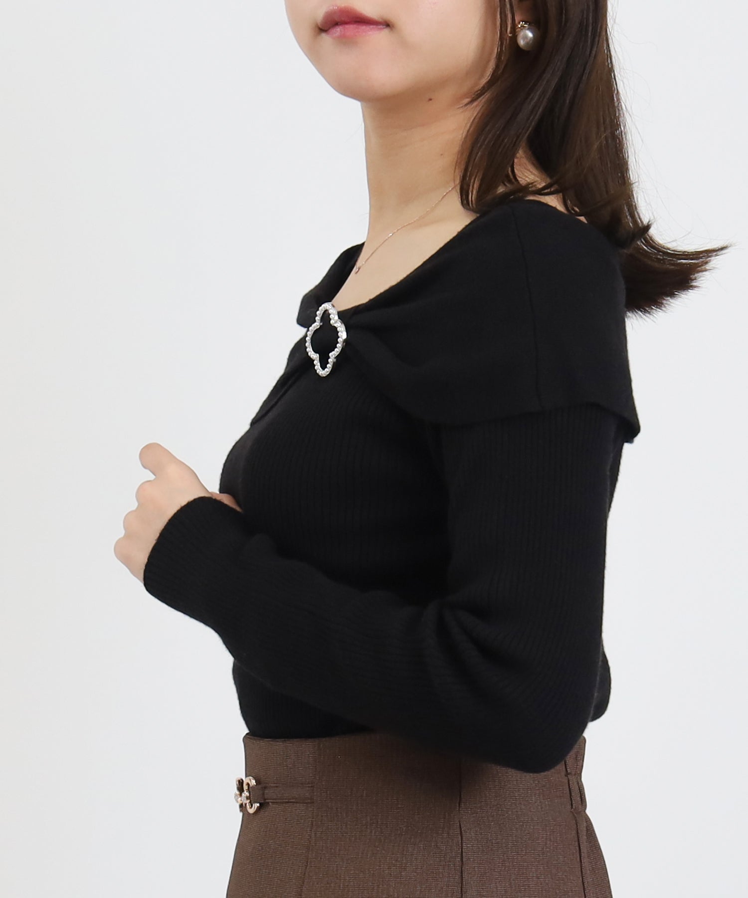 ブラック model:156 着用サイズ:M