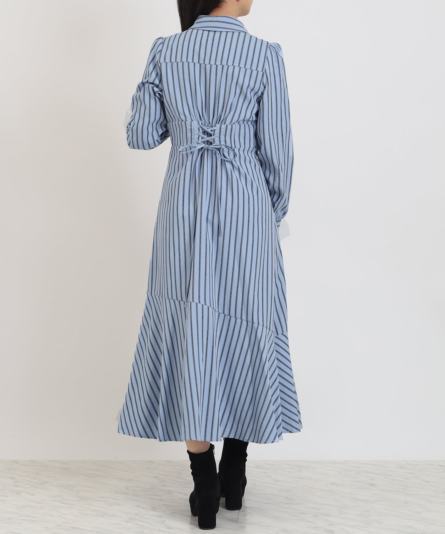 ブルー model:156cm 着用サイズ:M