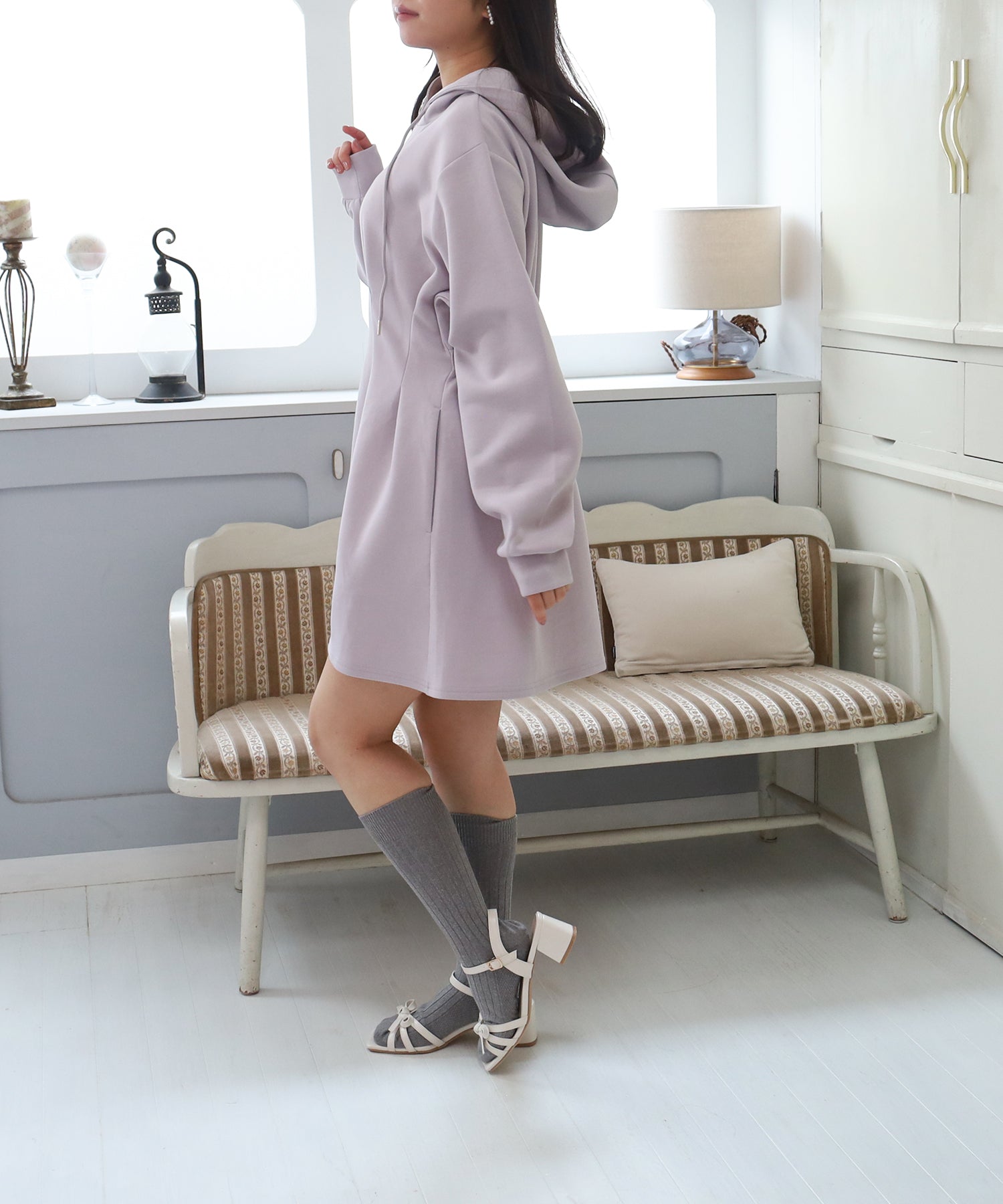 ラベンダー model:156 着用サイズ:M