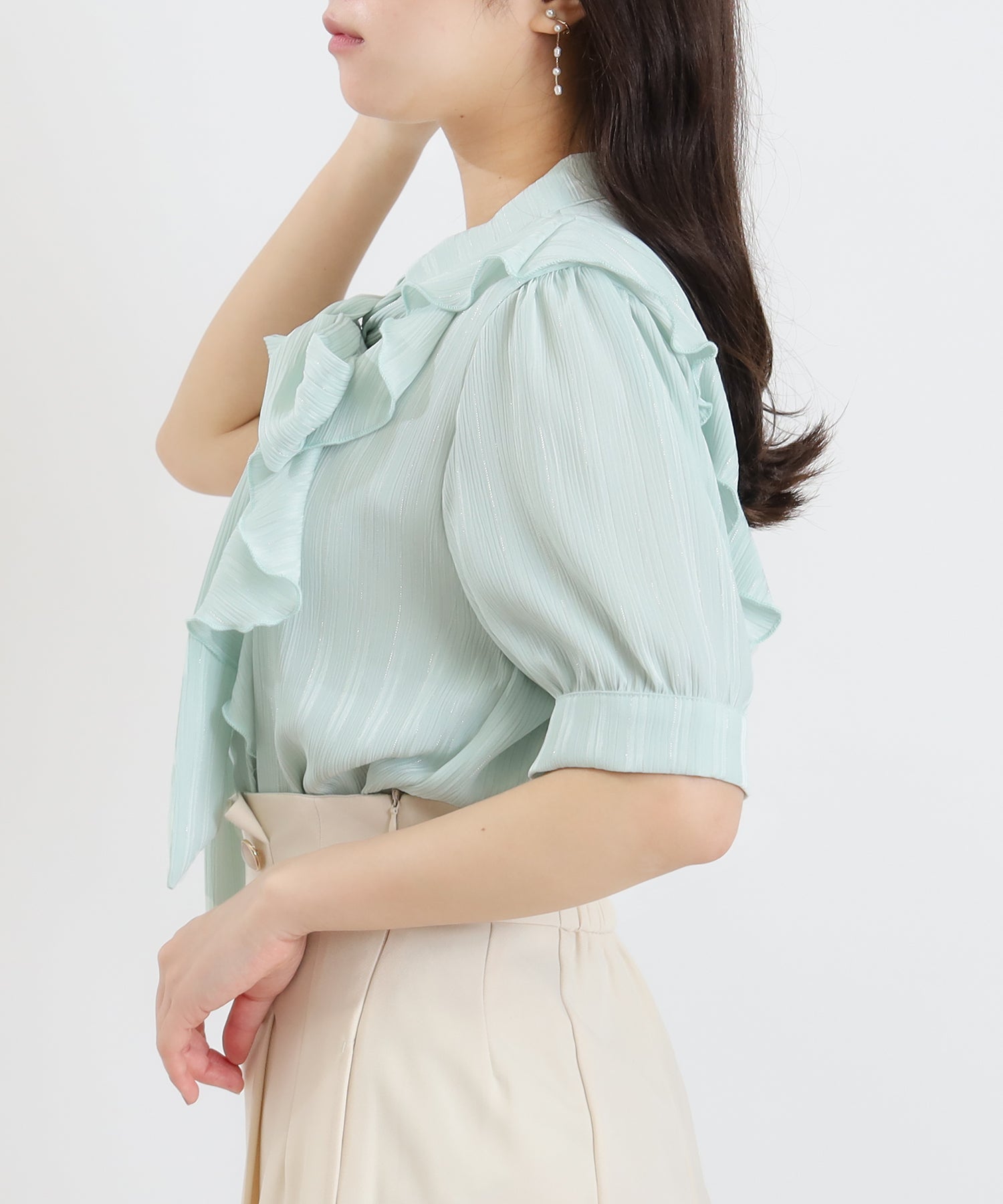 ミント model:156 着用サイズ:M