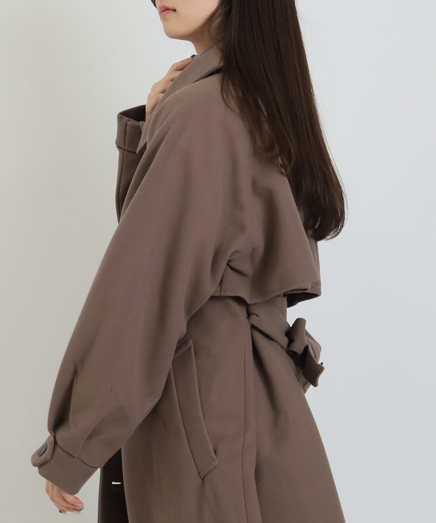 ブラウン model:160 着用サイズ:M