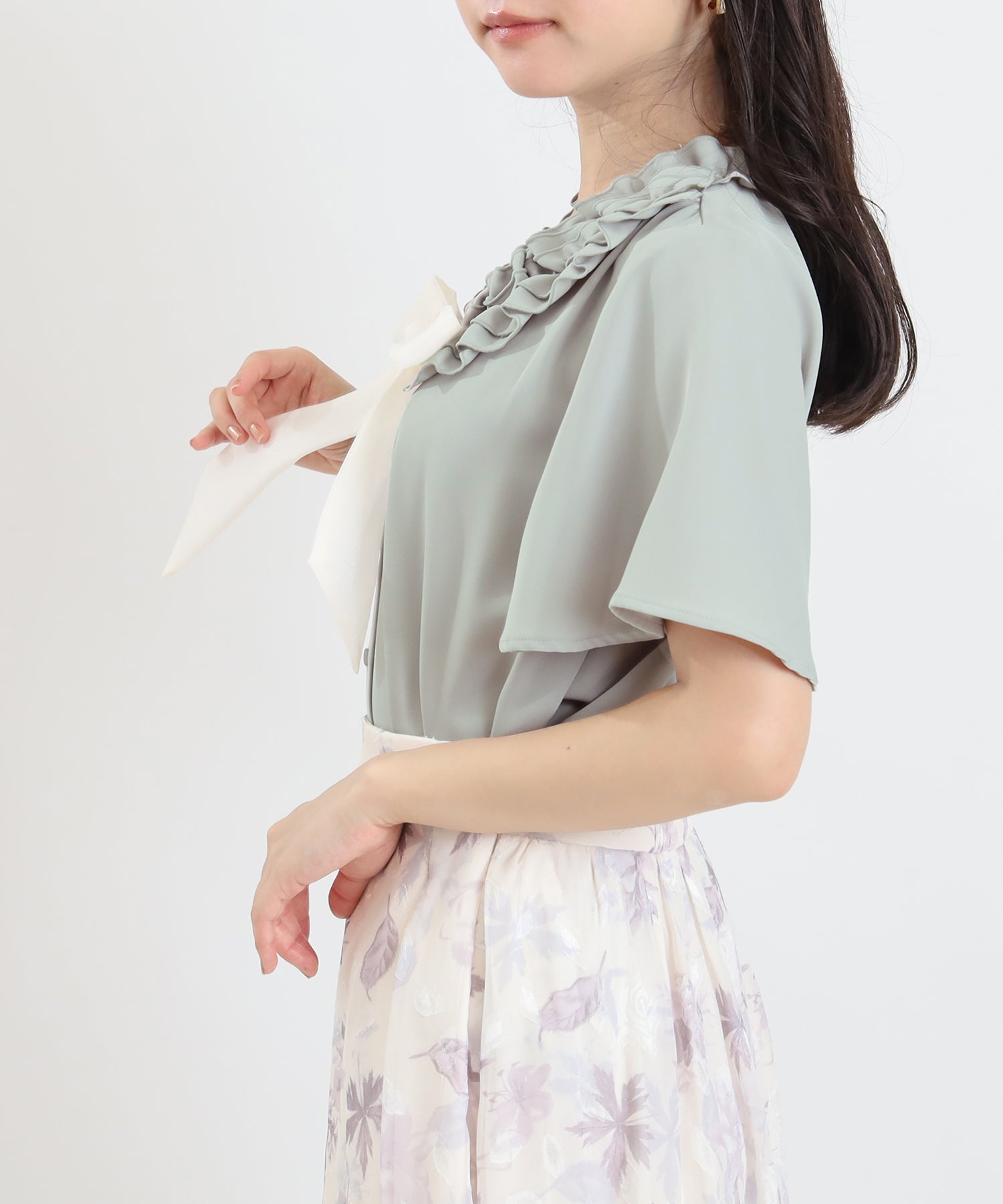 ミント model:156 着用サイズ:M