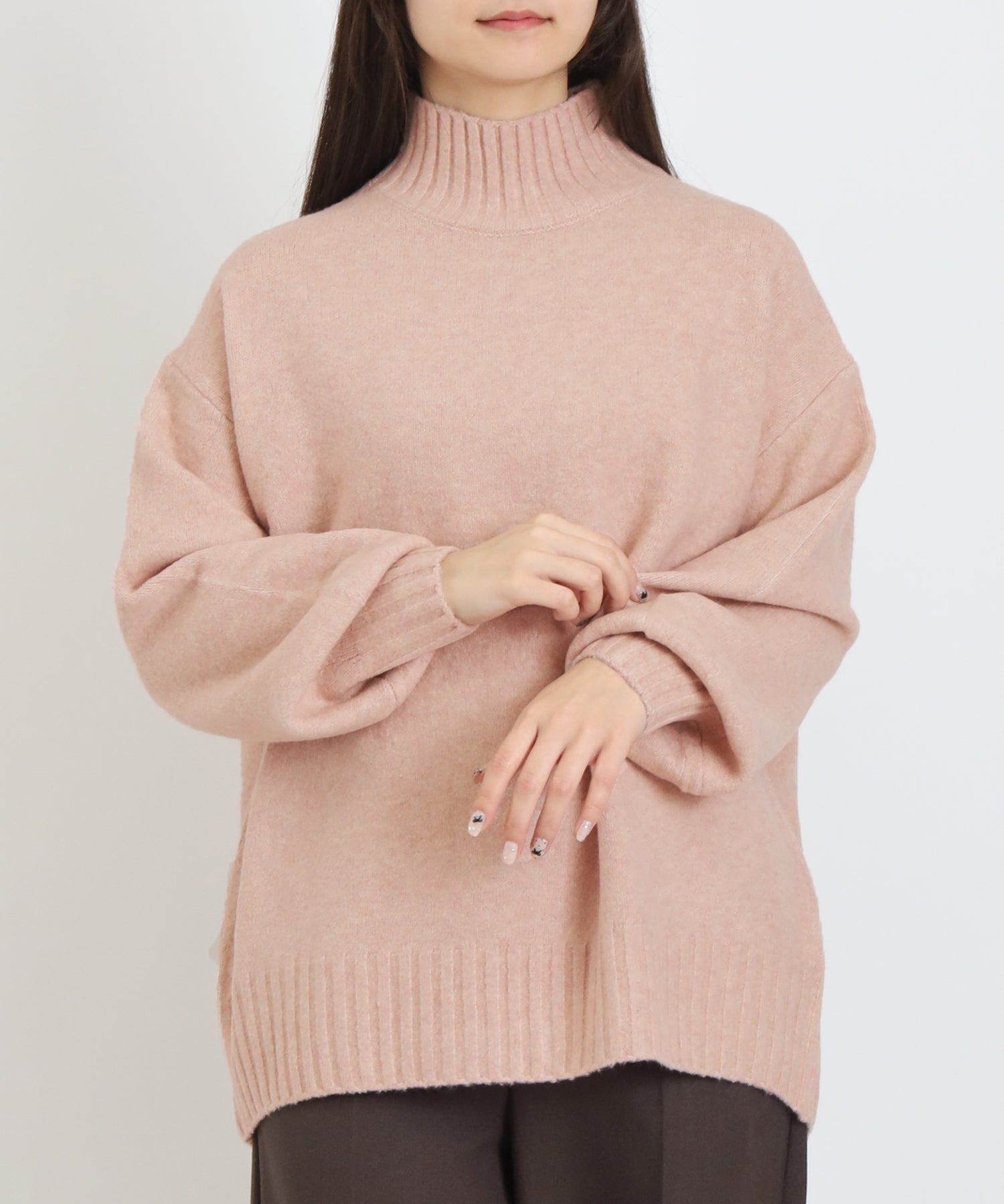 ピンク model:160 着用サイズ:M