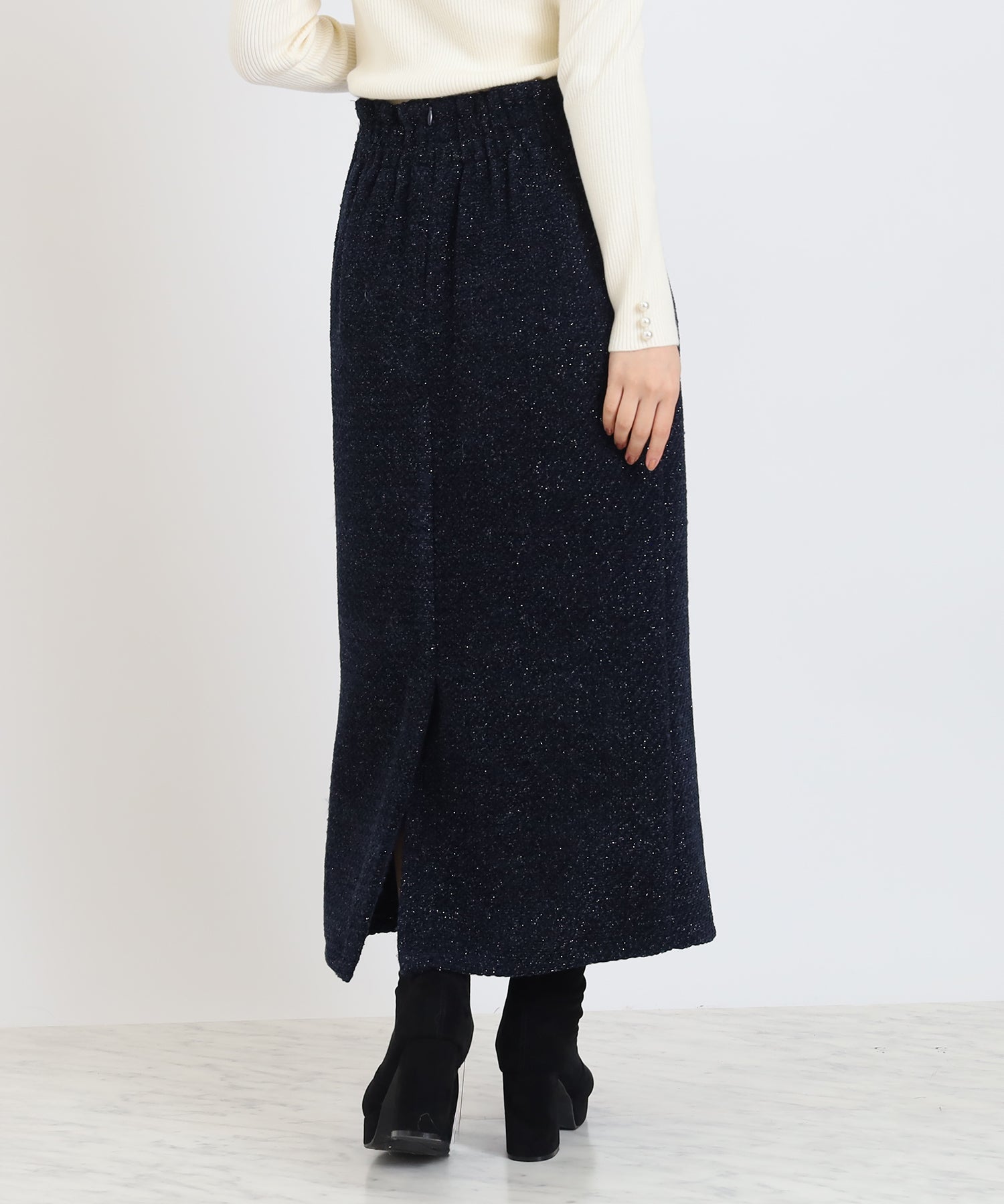 ネイビー model:156cm 着用サイズ:M