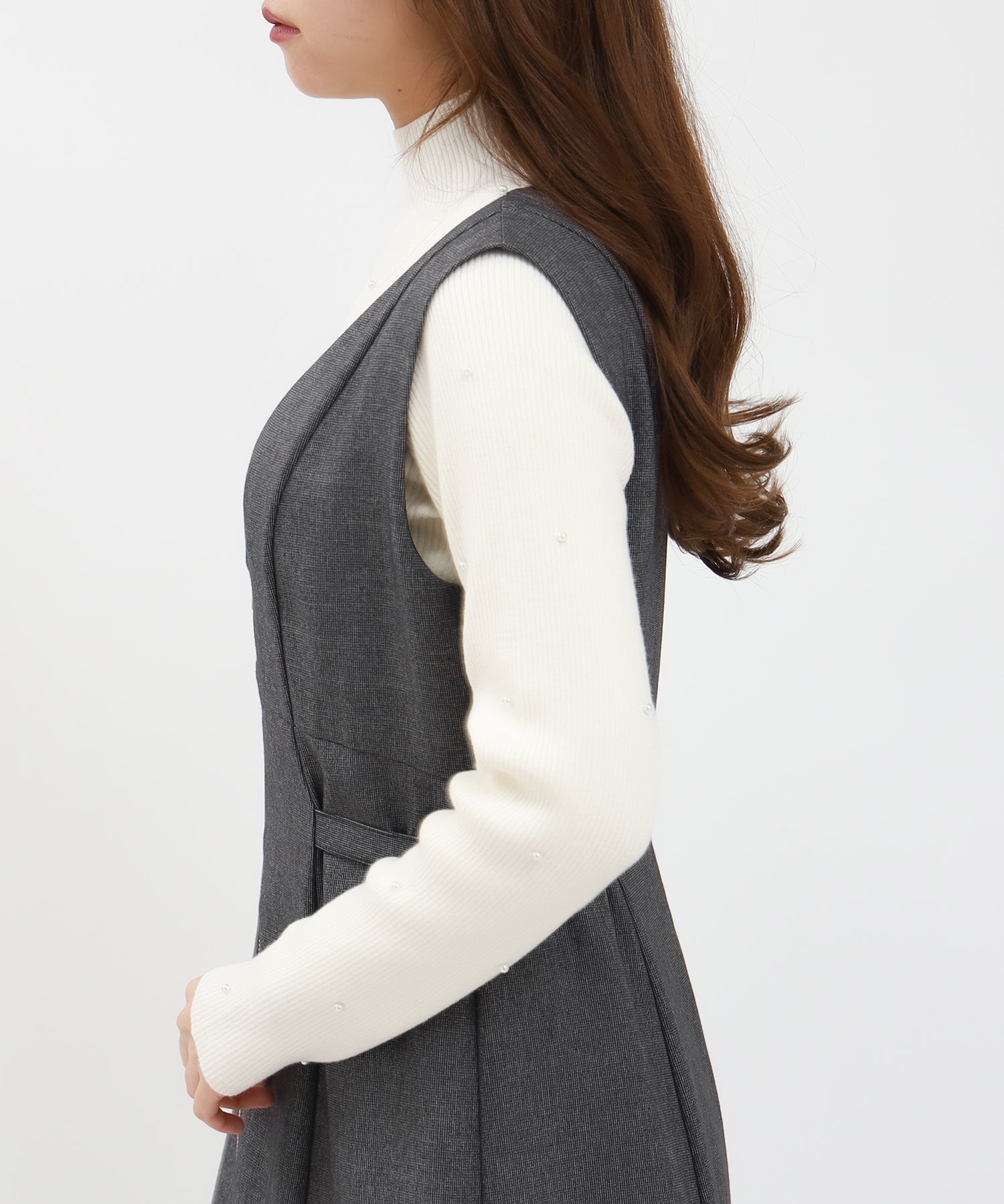 ミディアムグレー model:155cm 着用サイズ:M