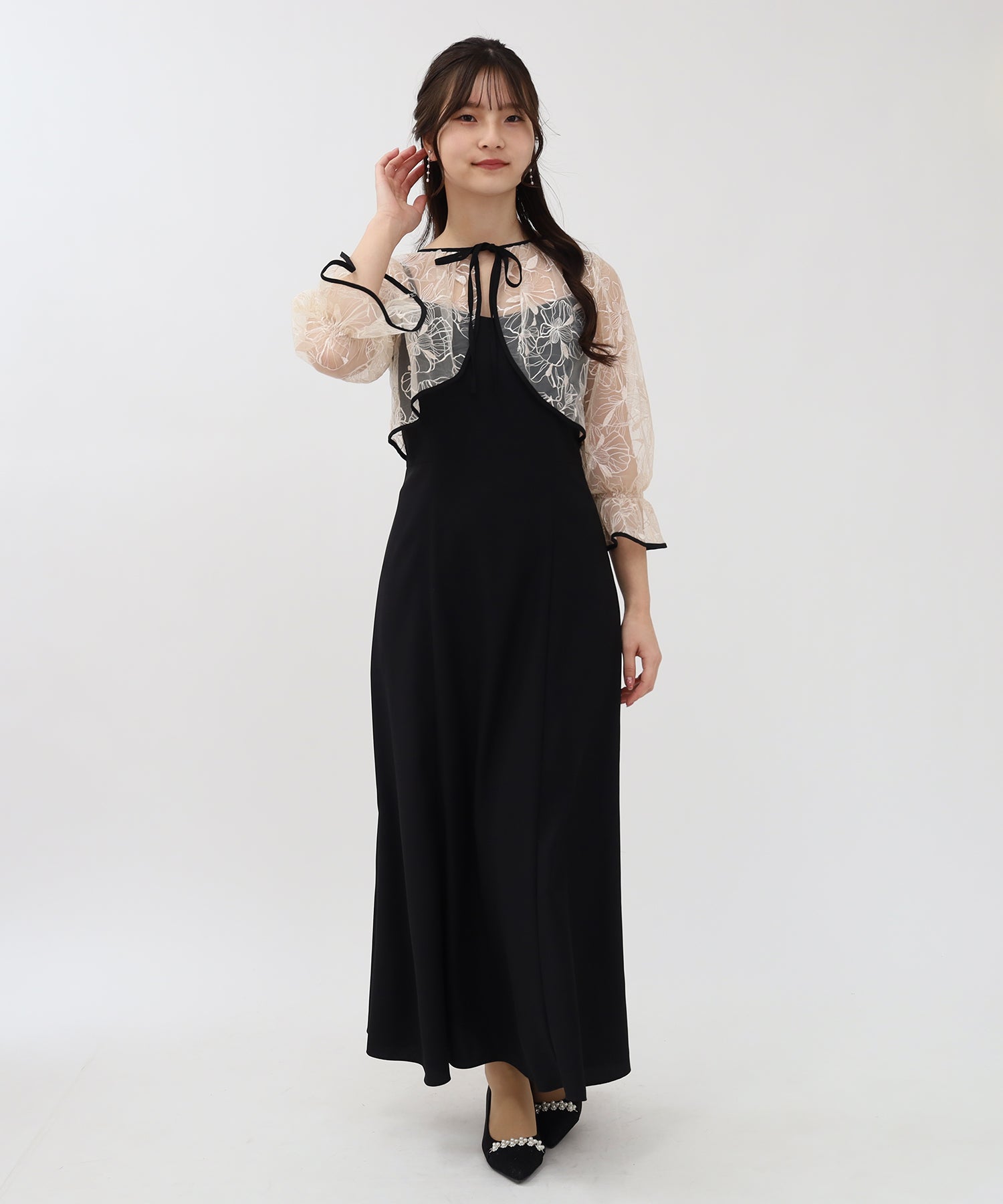 ベージュ model:160 着用サイズ:M