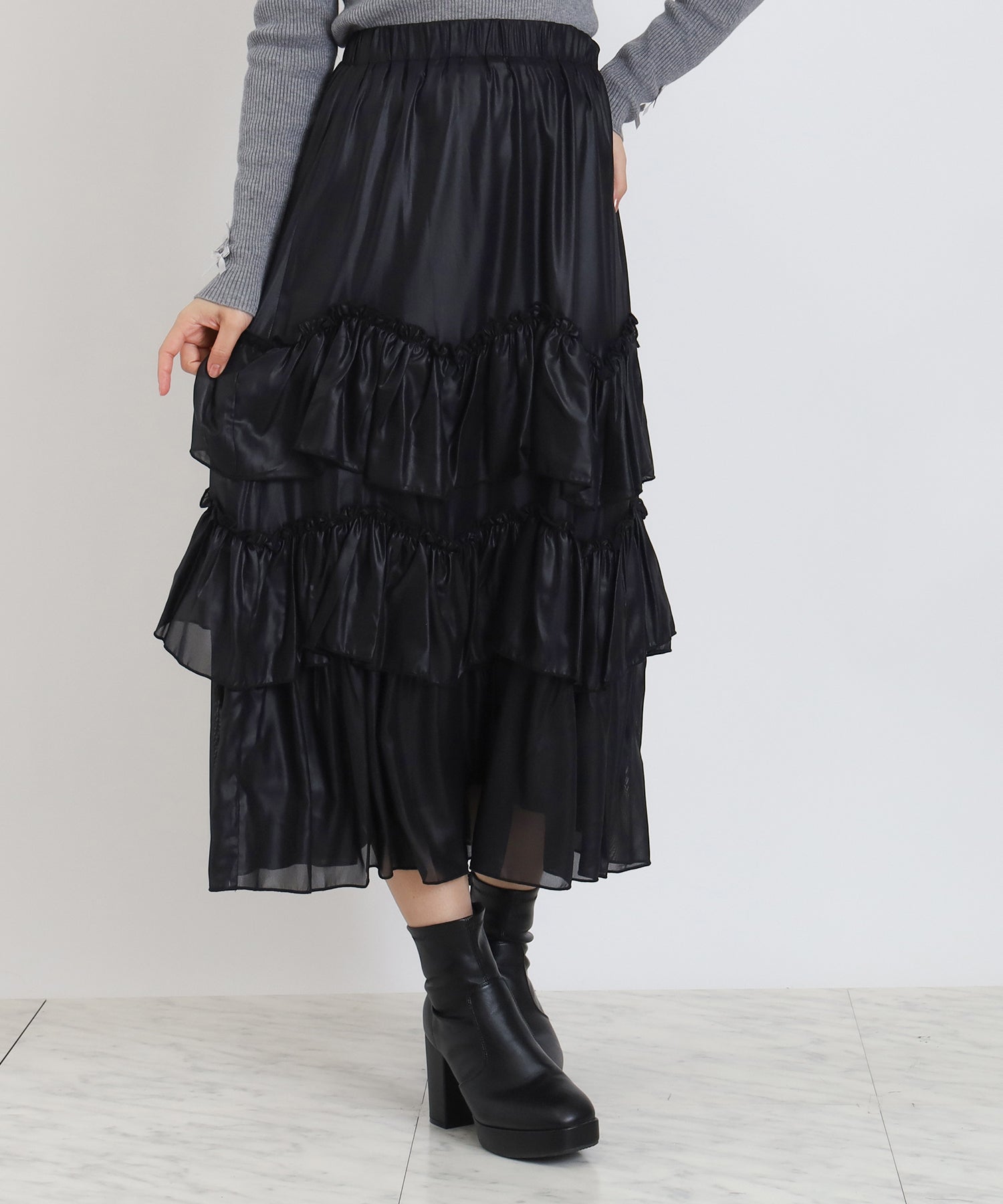 ブラック model:156 着用サイズ:M