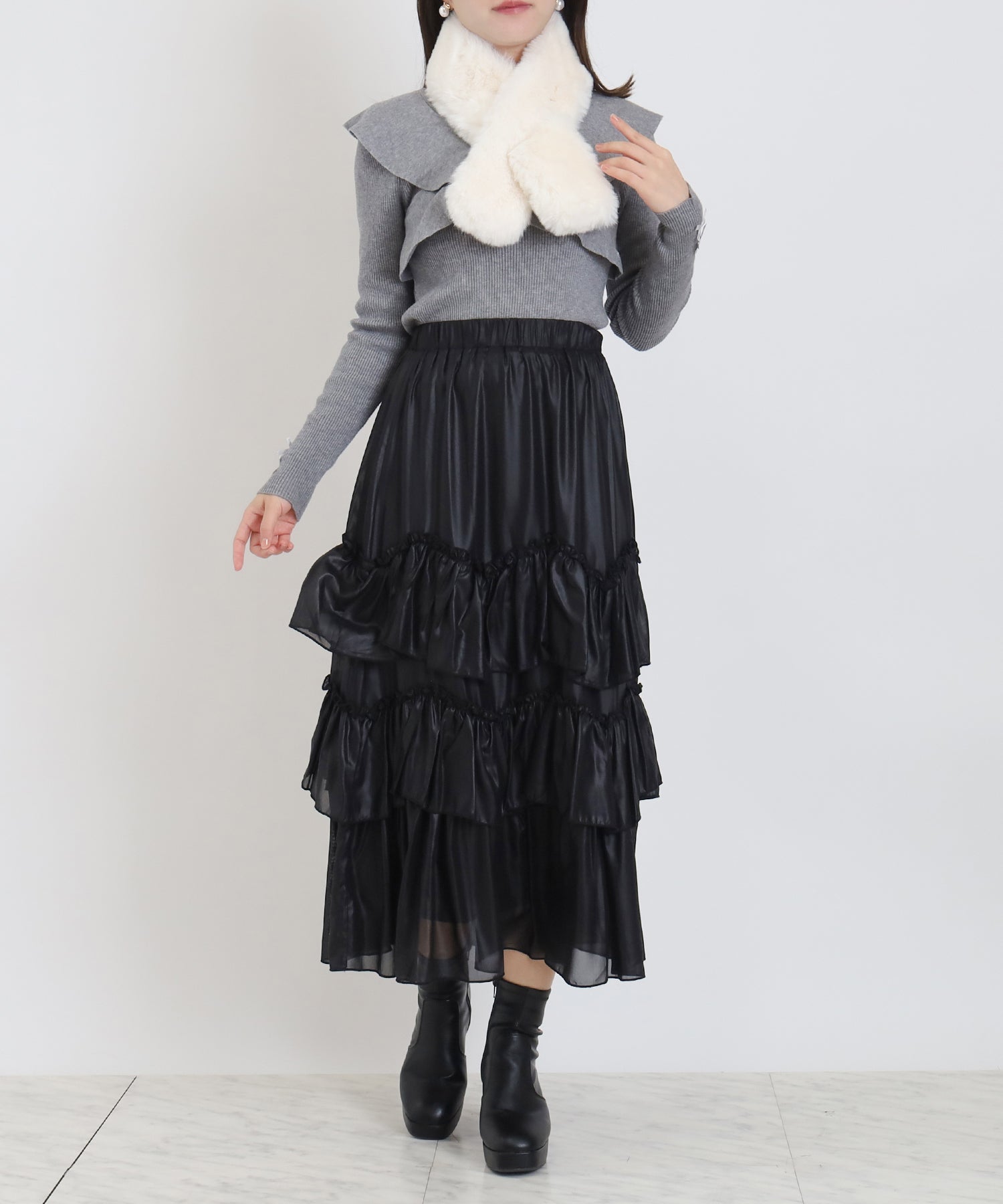 ブラック model:156 着用サイズ:M