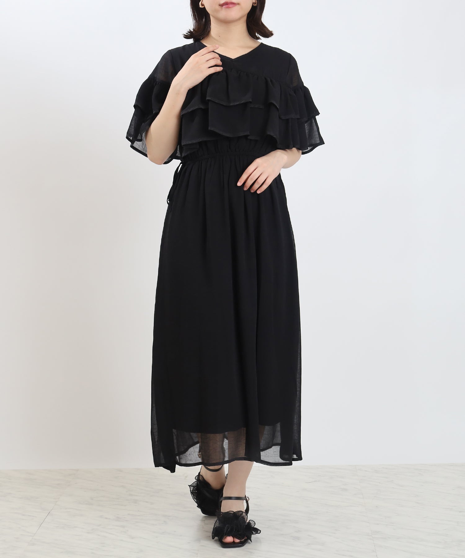 ブラック model:156 着用サイズ:M