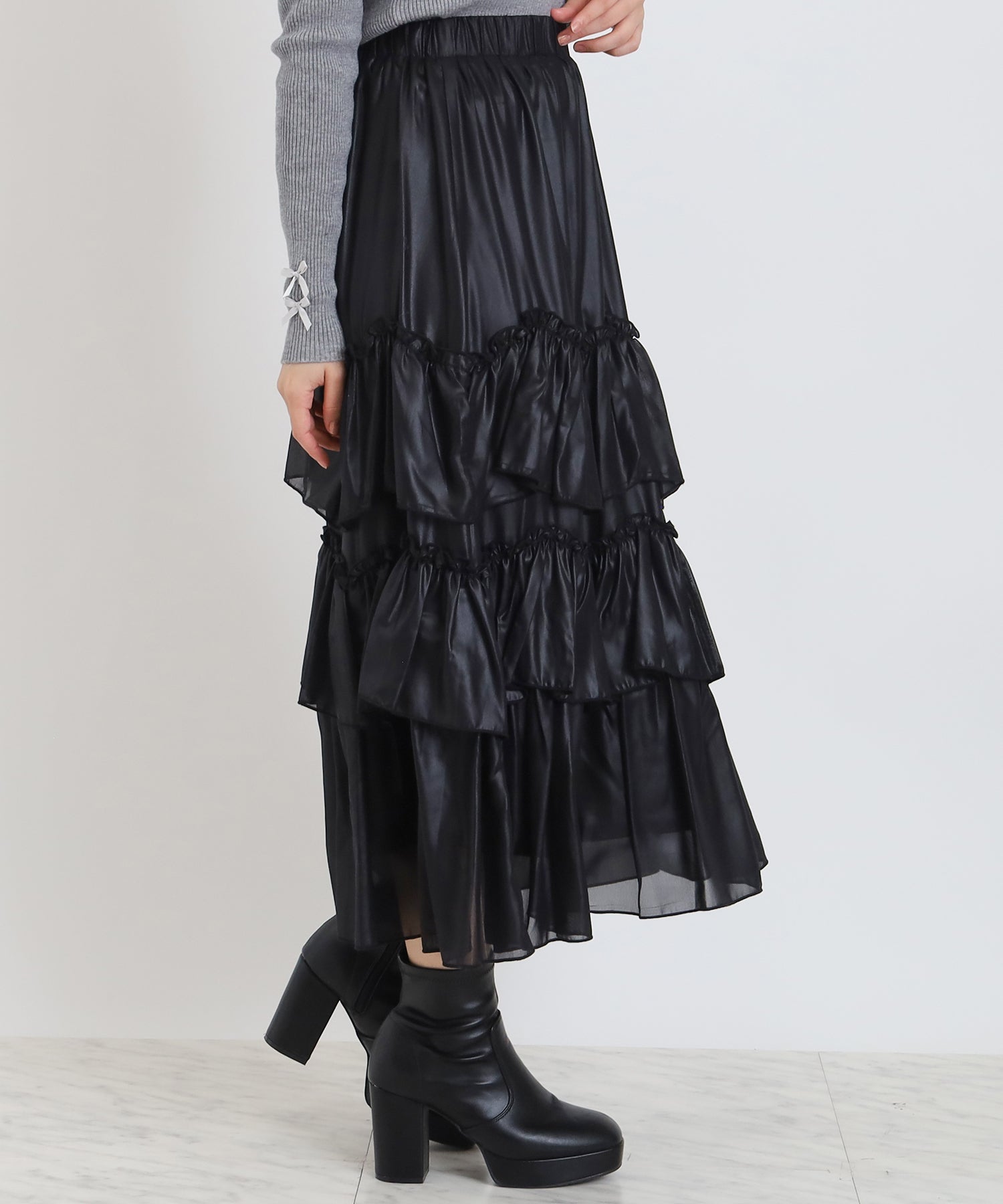 ブラック model:156 着用サイズ:M