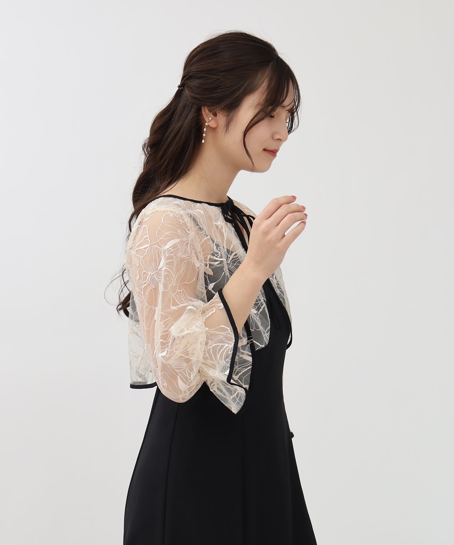 ベージュ model:160 着用サイズ:M
