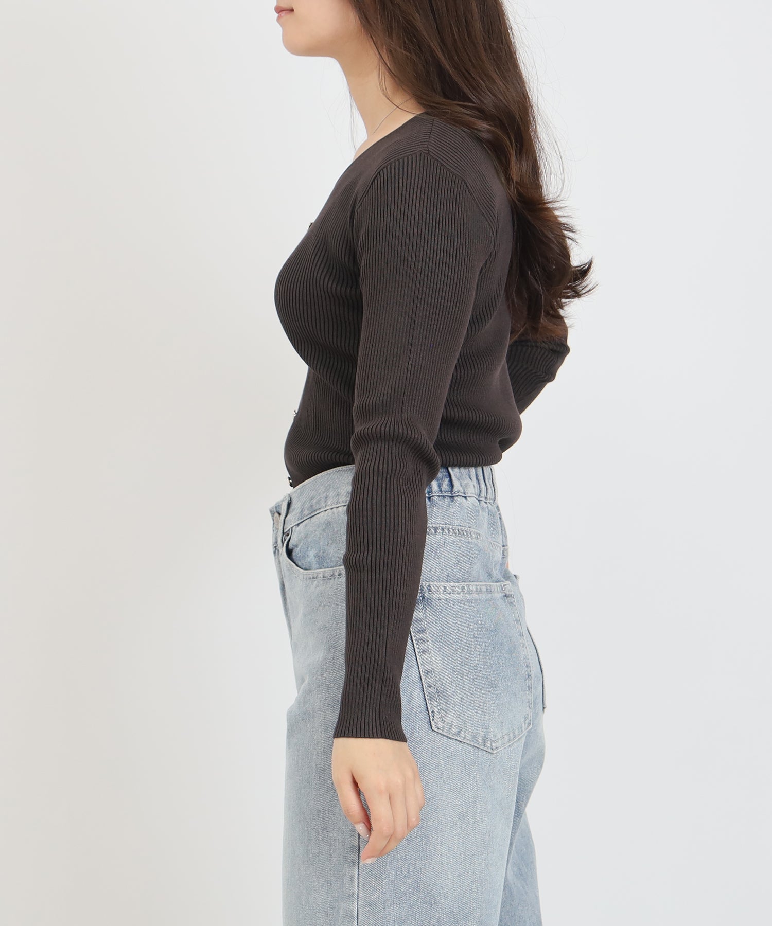 ブラウン model:160 着用サイズ:M