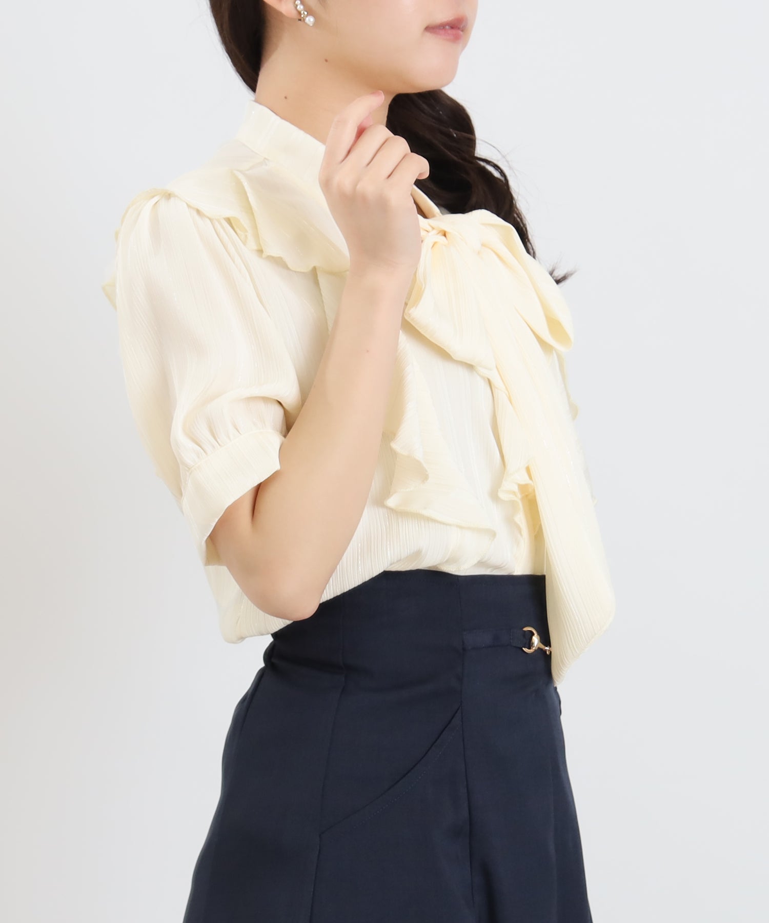 ベージュ model:156 着用サイズ:M