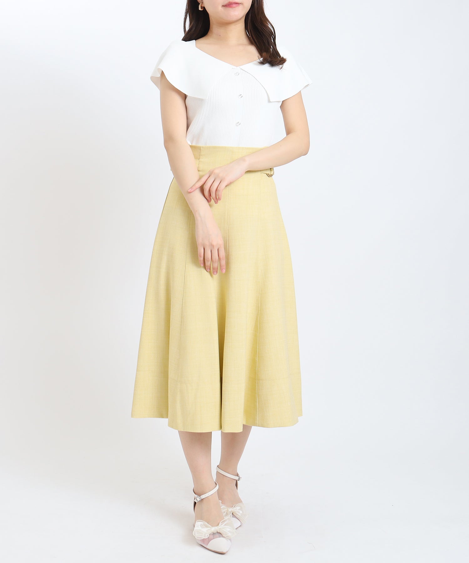 ホワイト model:156cm 着用サイズ:M