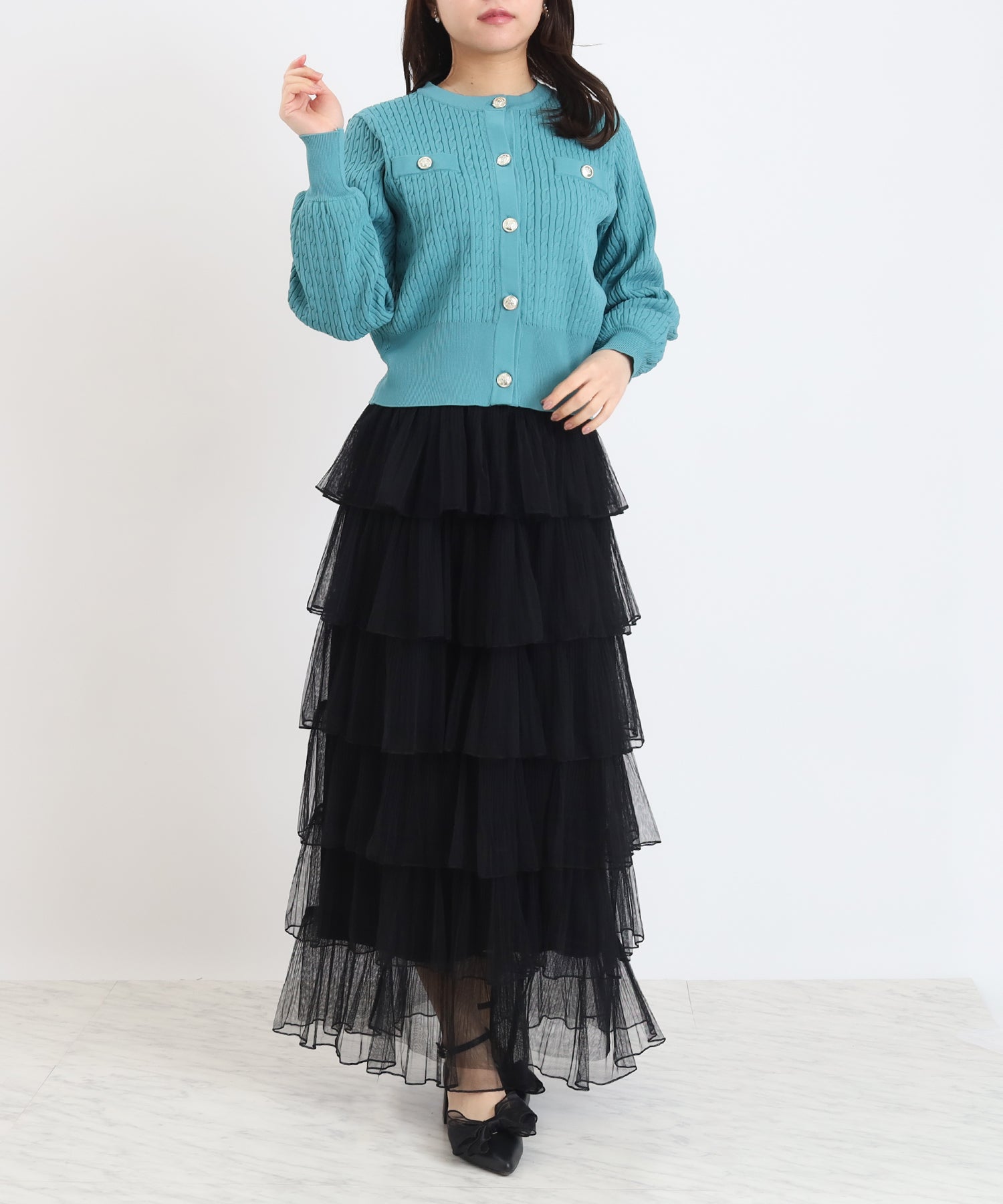 ブラック model:156 着用サイズ:M