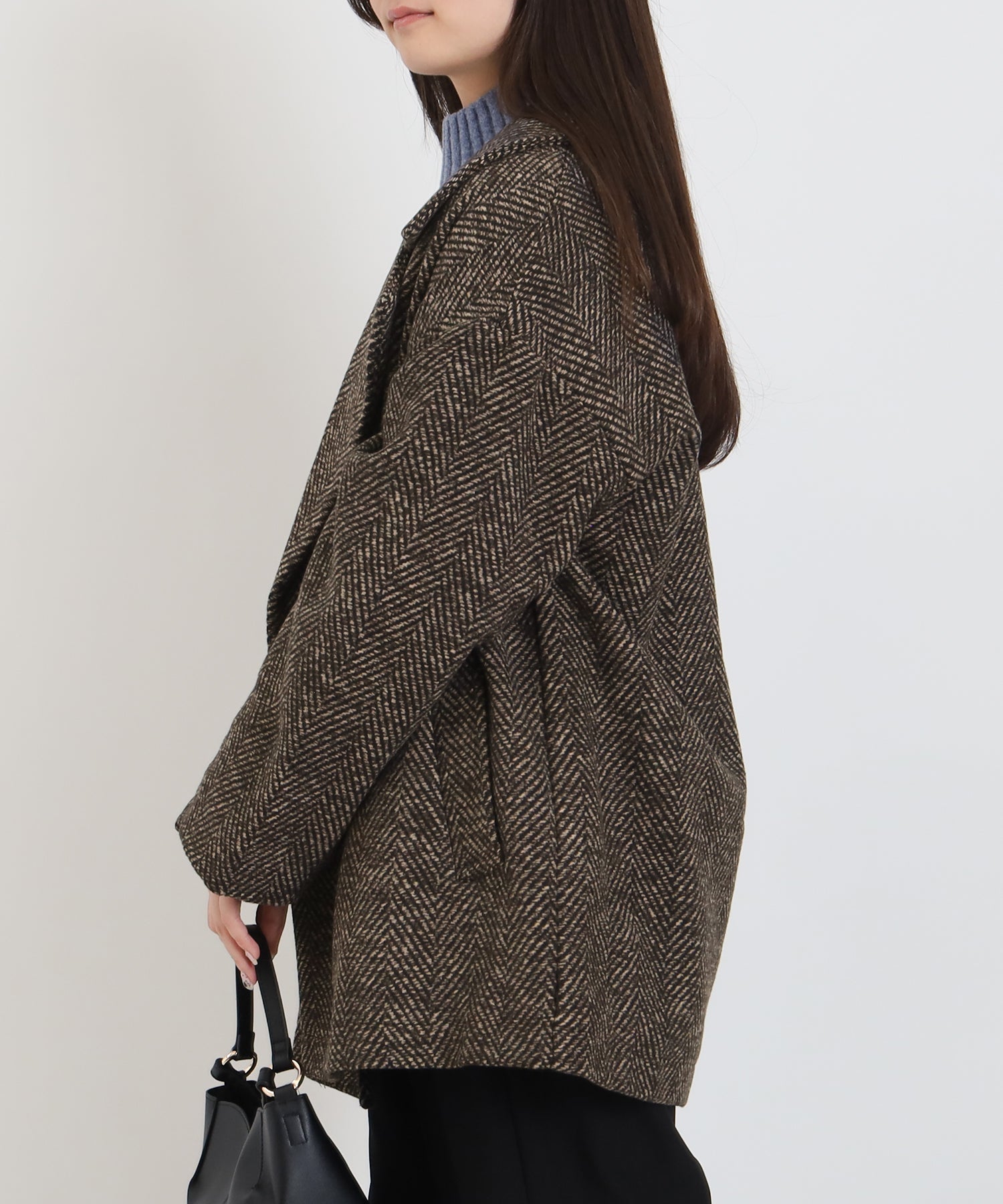 ブラウン model:160 着用サイズ:M