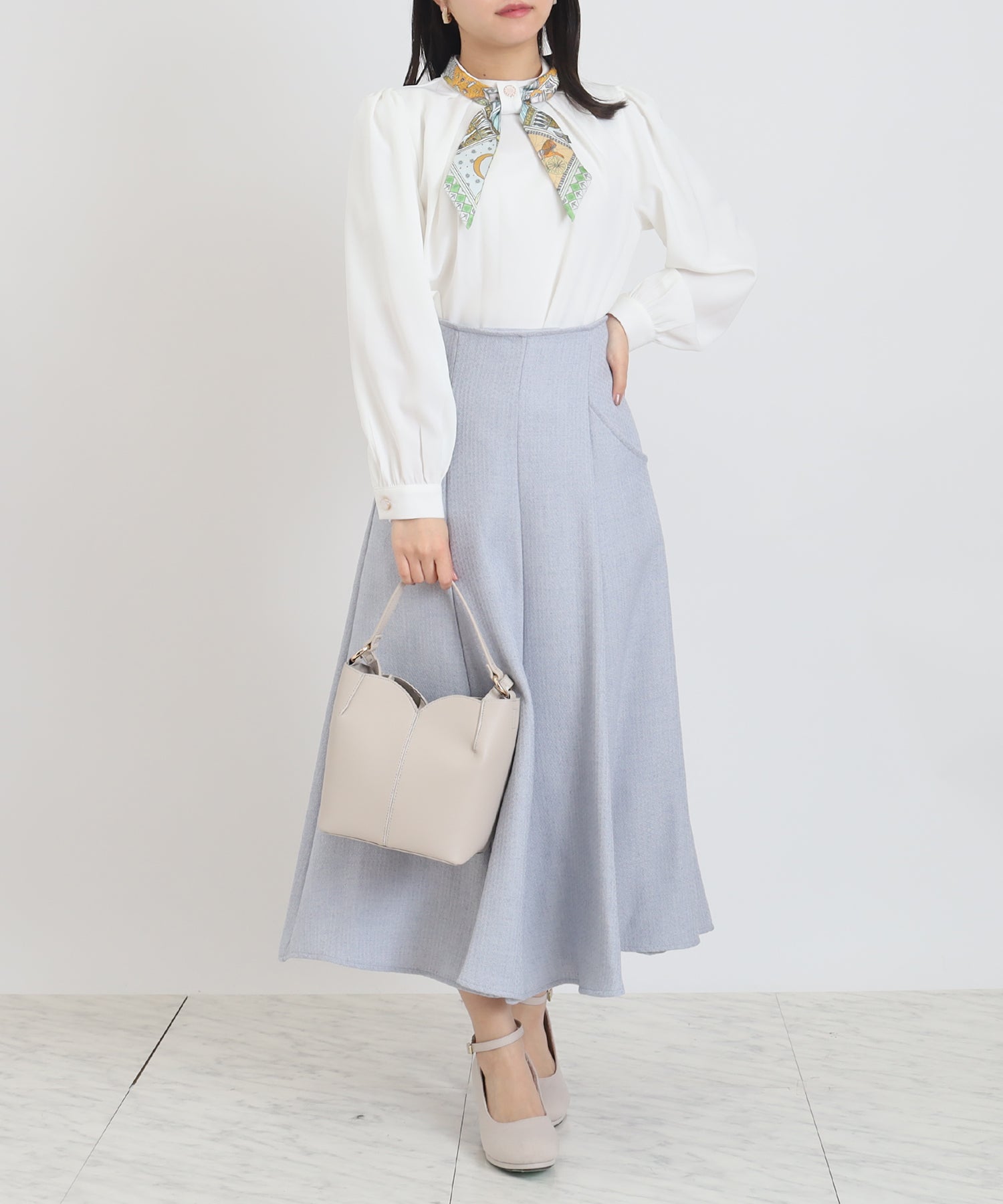 ホワイト model:156 着用サイズ:S