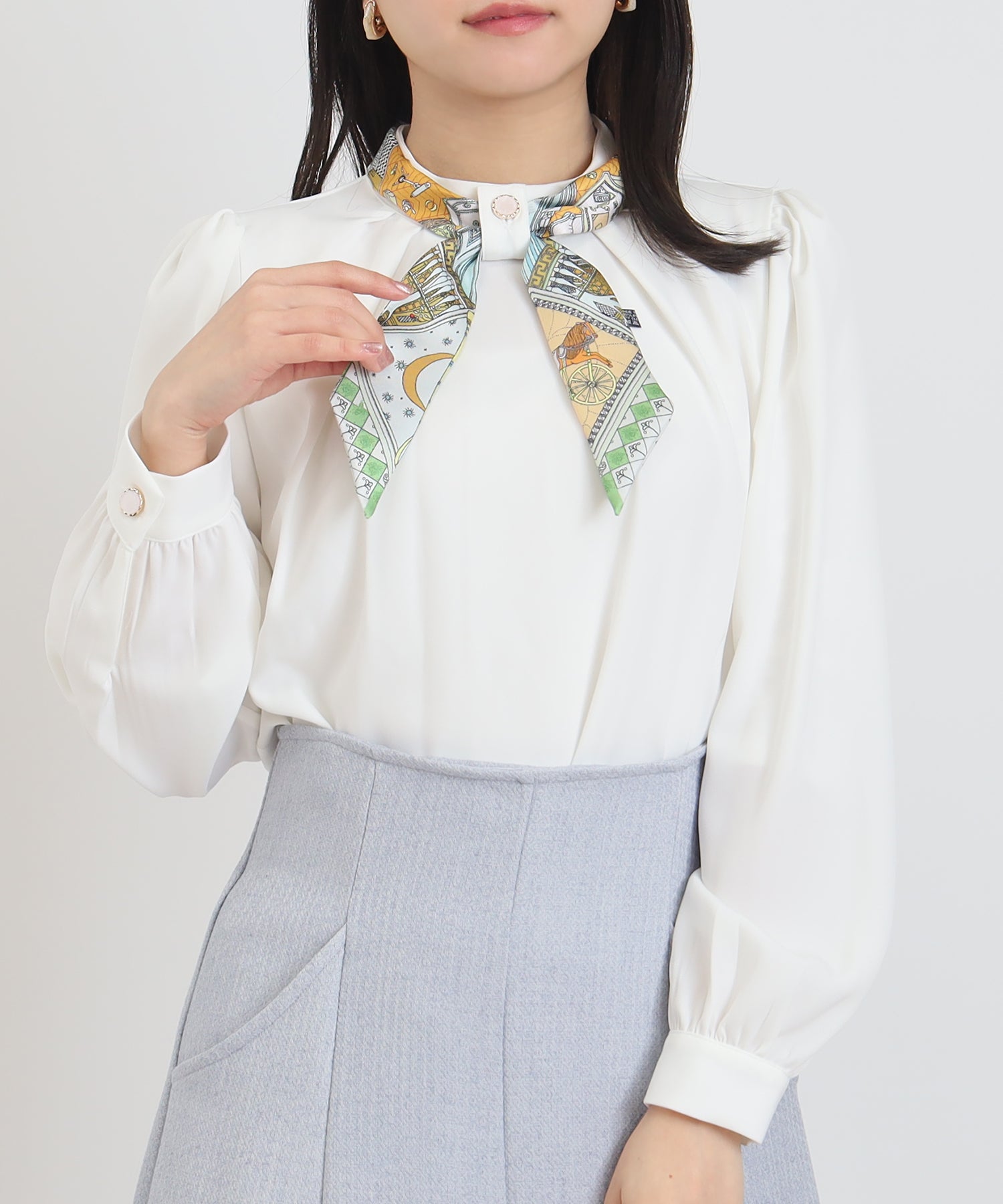 ホワイト model:156 着用サイズ:S