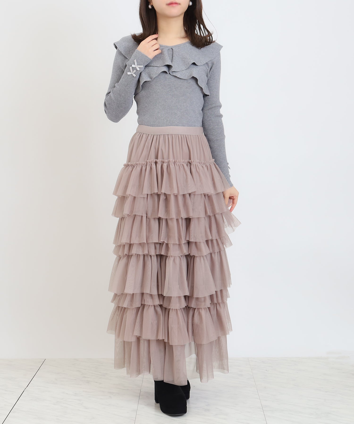 ピンク model:156 着用サイズ:M