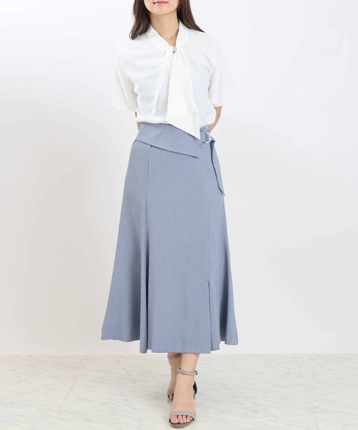 ブルー model:160cm 着用サイズ:M