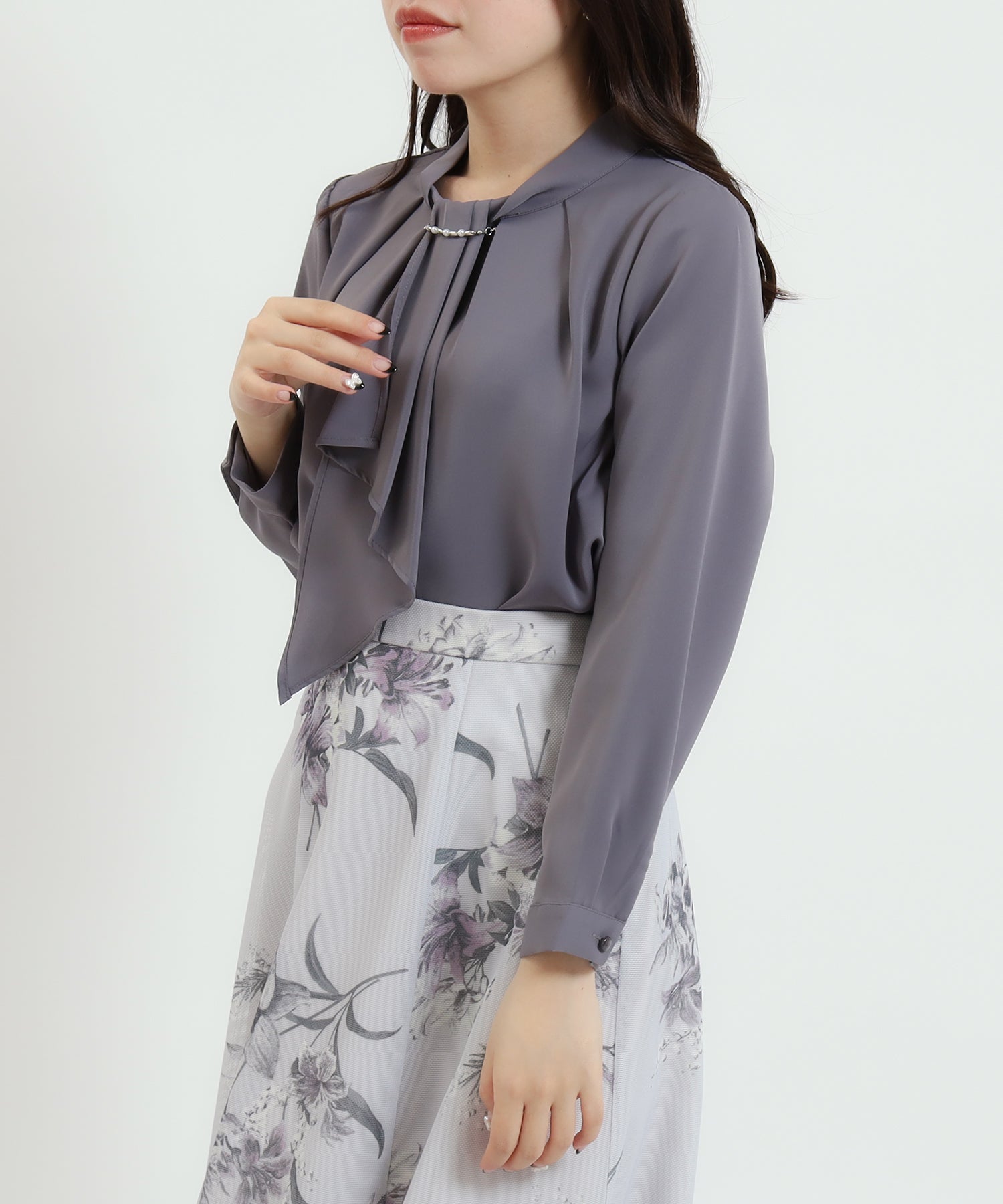 チャコール model:156cm 着用サイズ:S