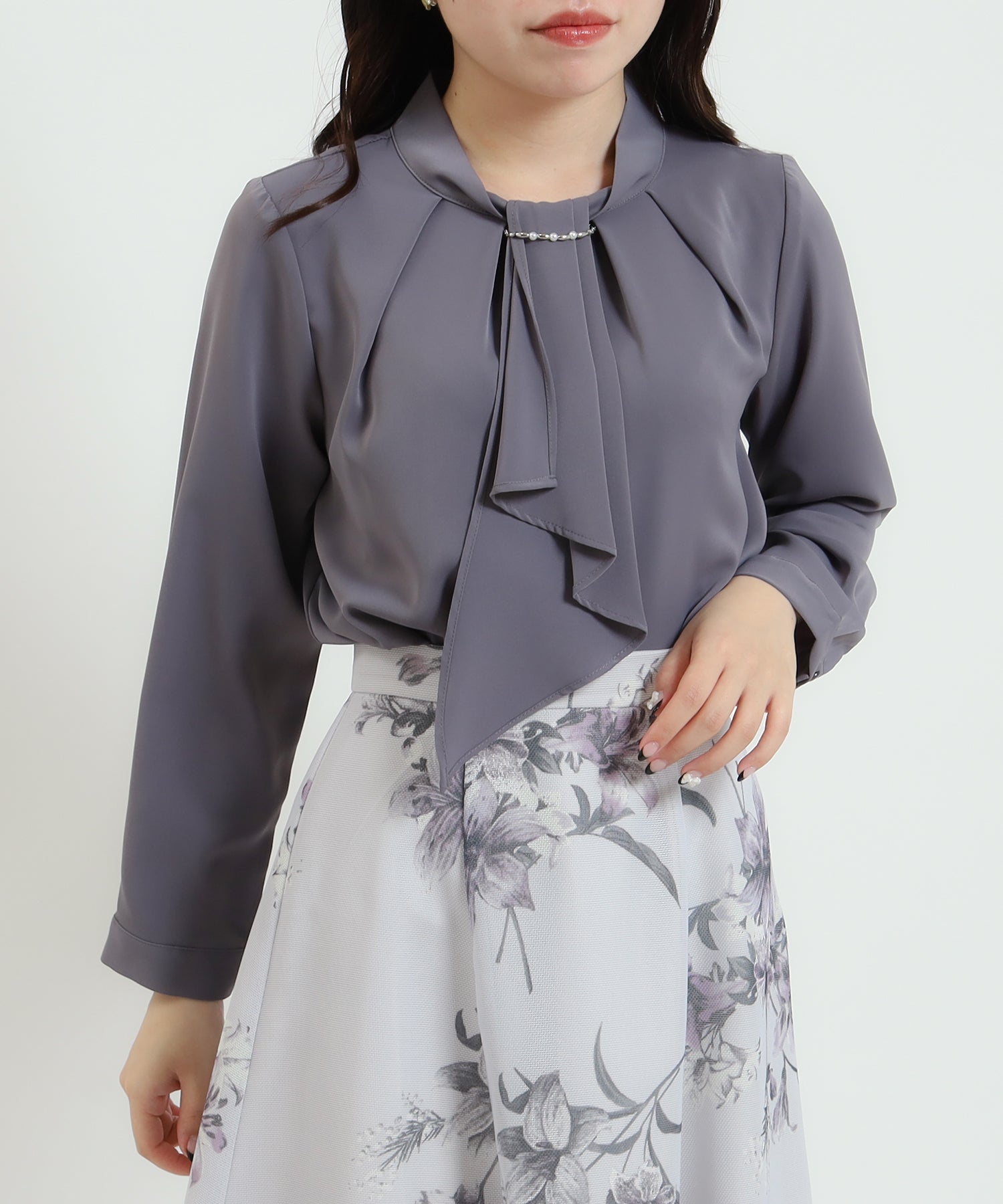 チャコール model:156cm 着用サイズ:S