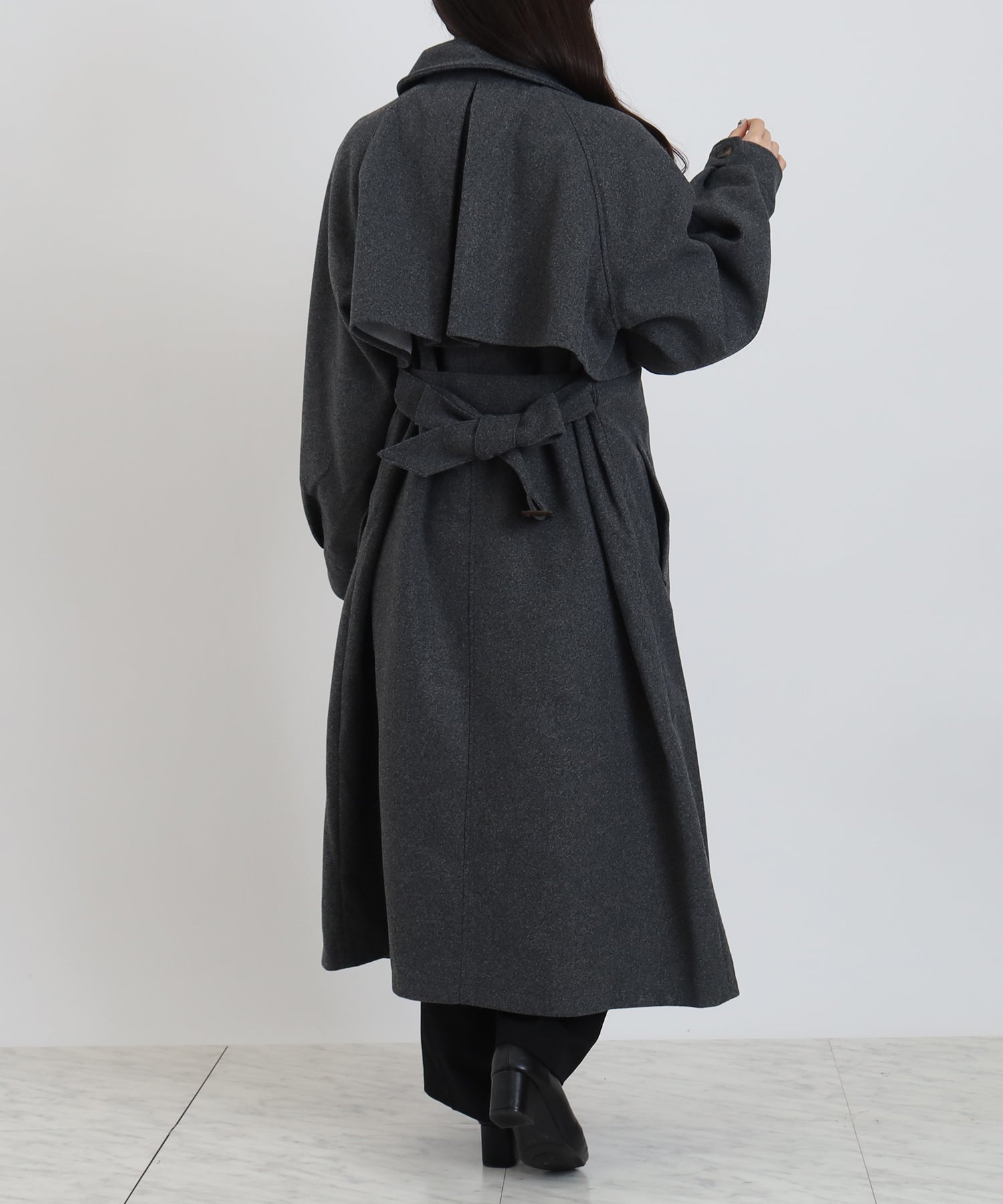 チャコール model:160 着用サイズ:M