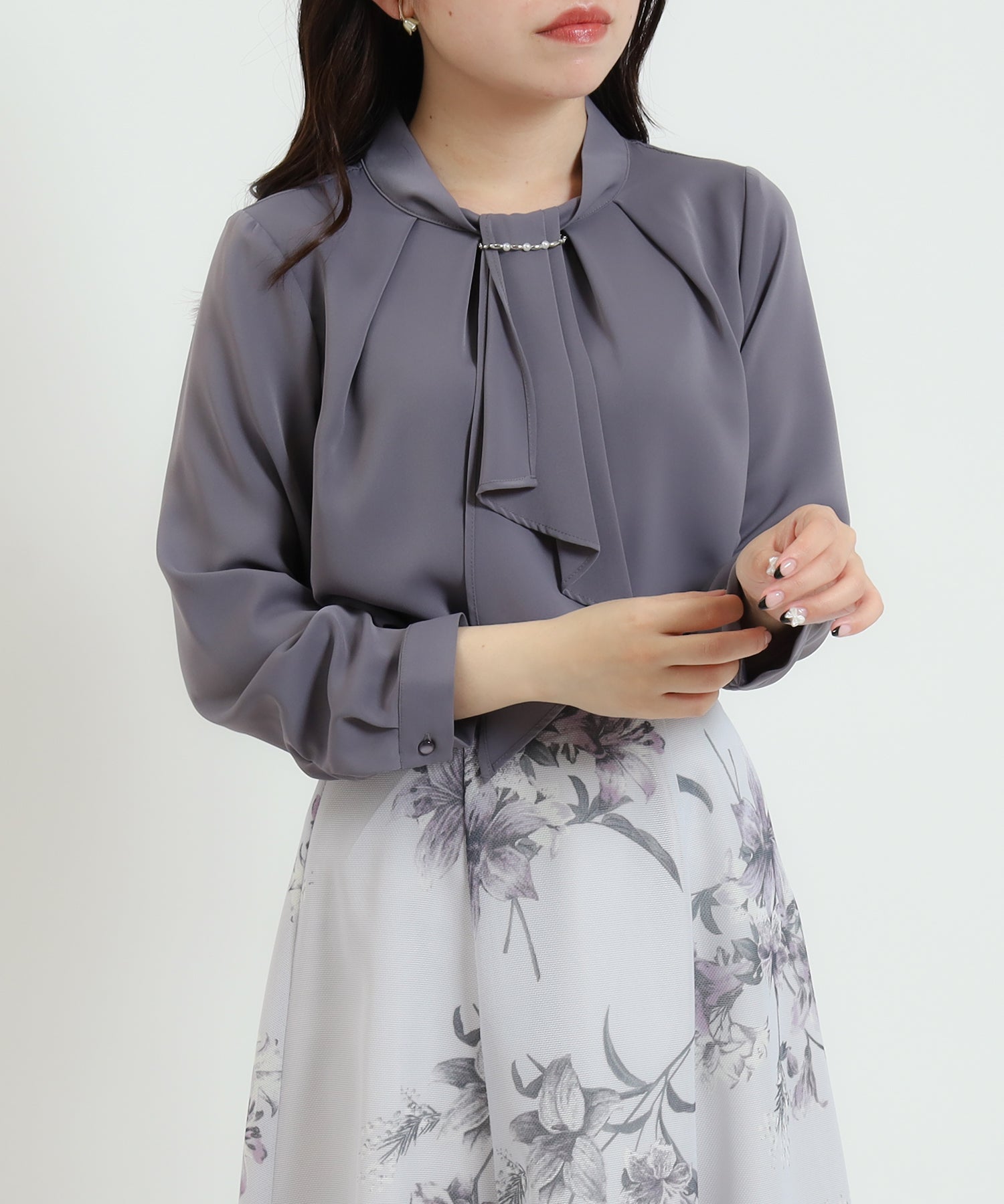 チャコール model:156cm 着用サイズ:S