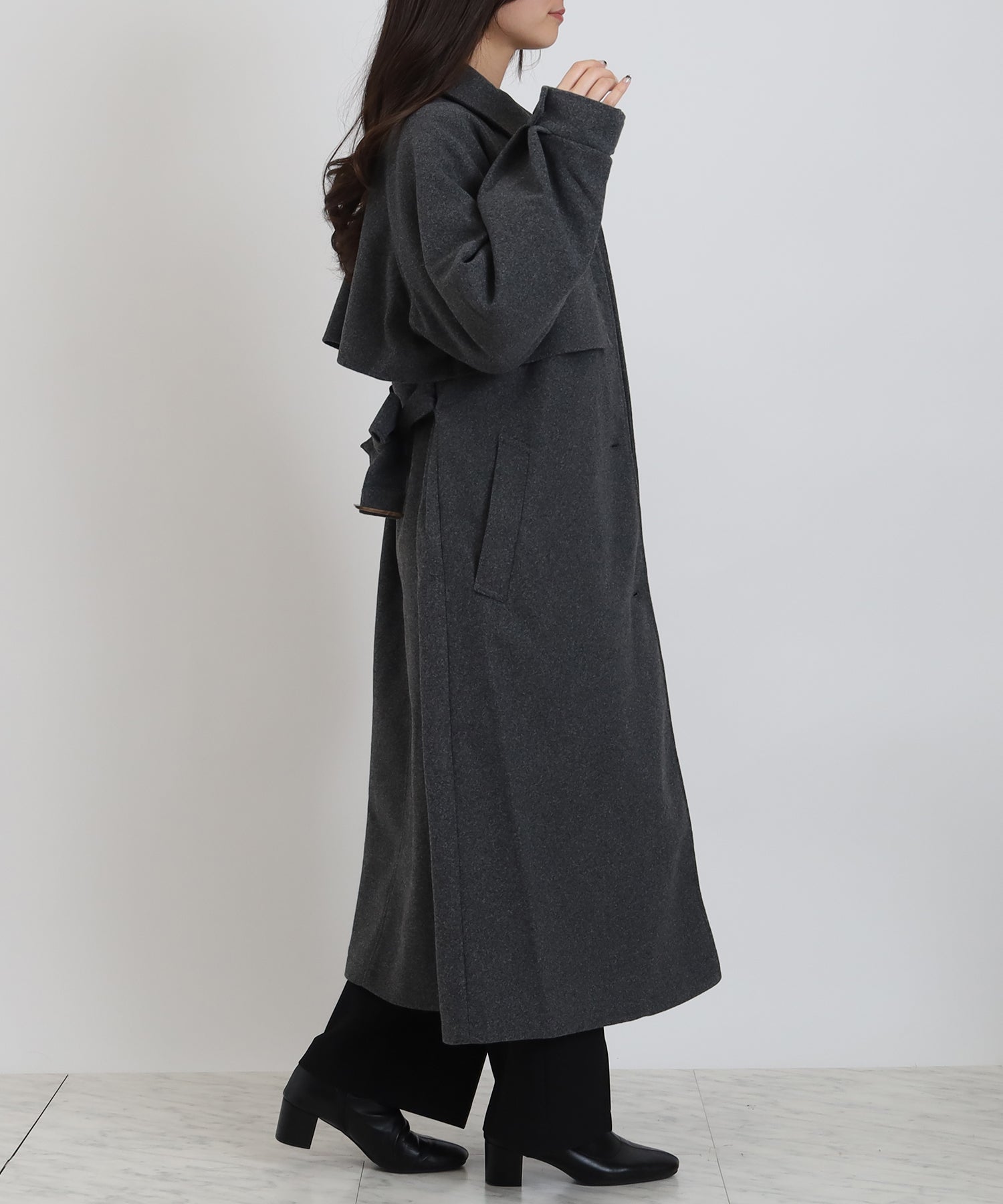 チャコール model:160 着用サイズ:M