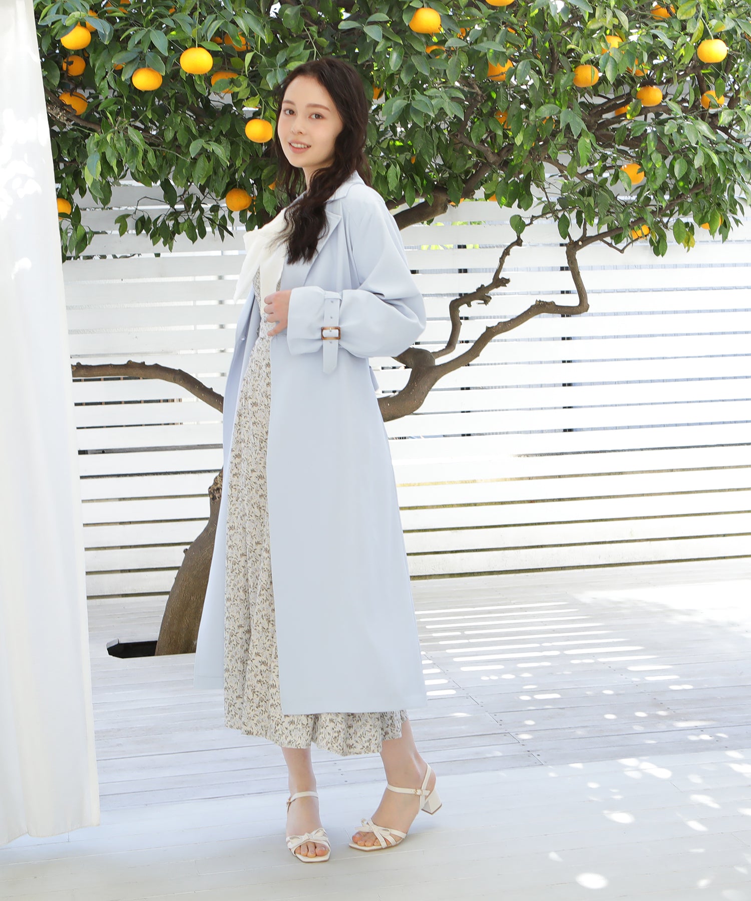 ブルー model:171 着用サイズ:M