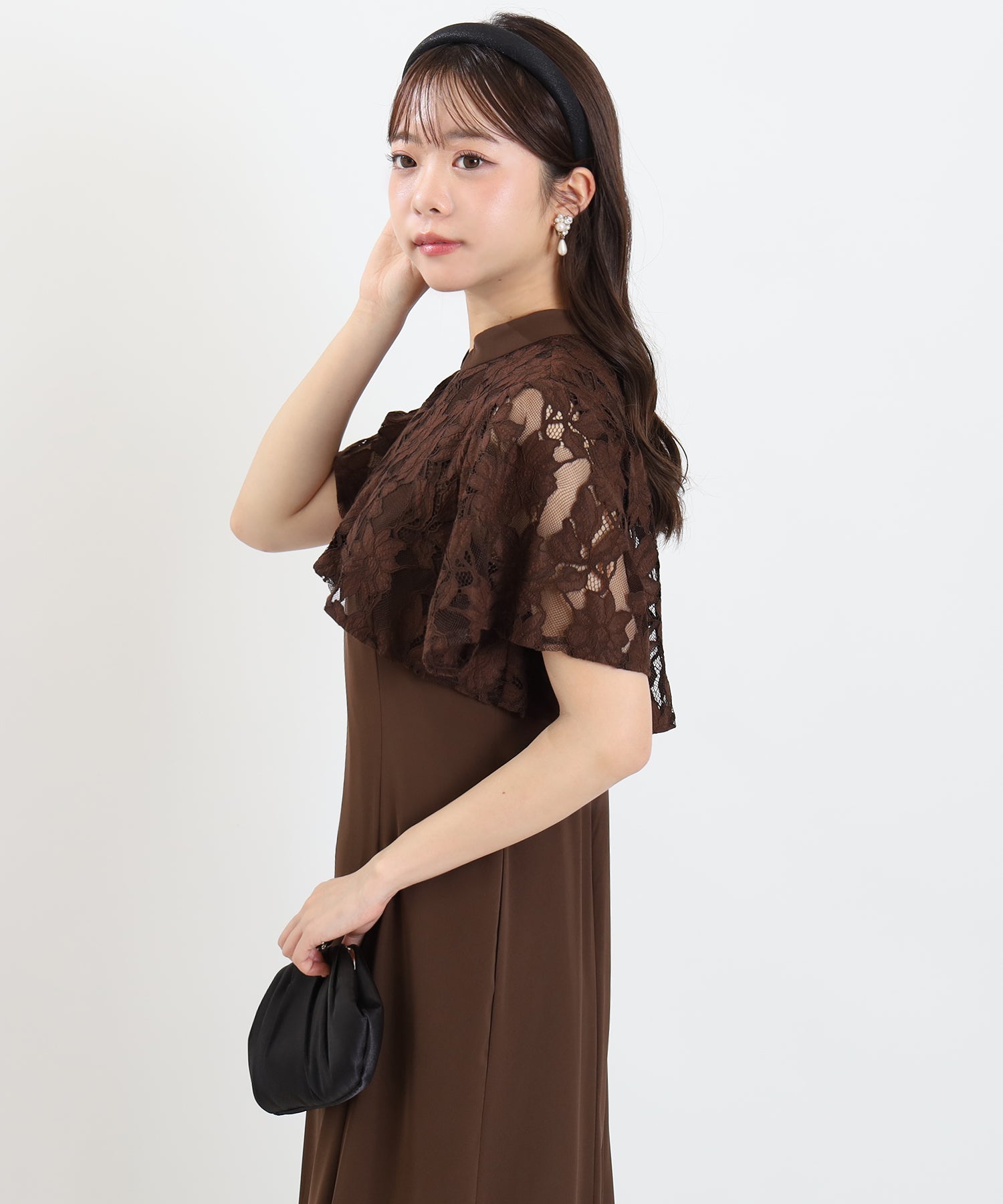 ブラウン model:156 着用サイズ:M
